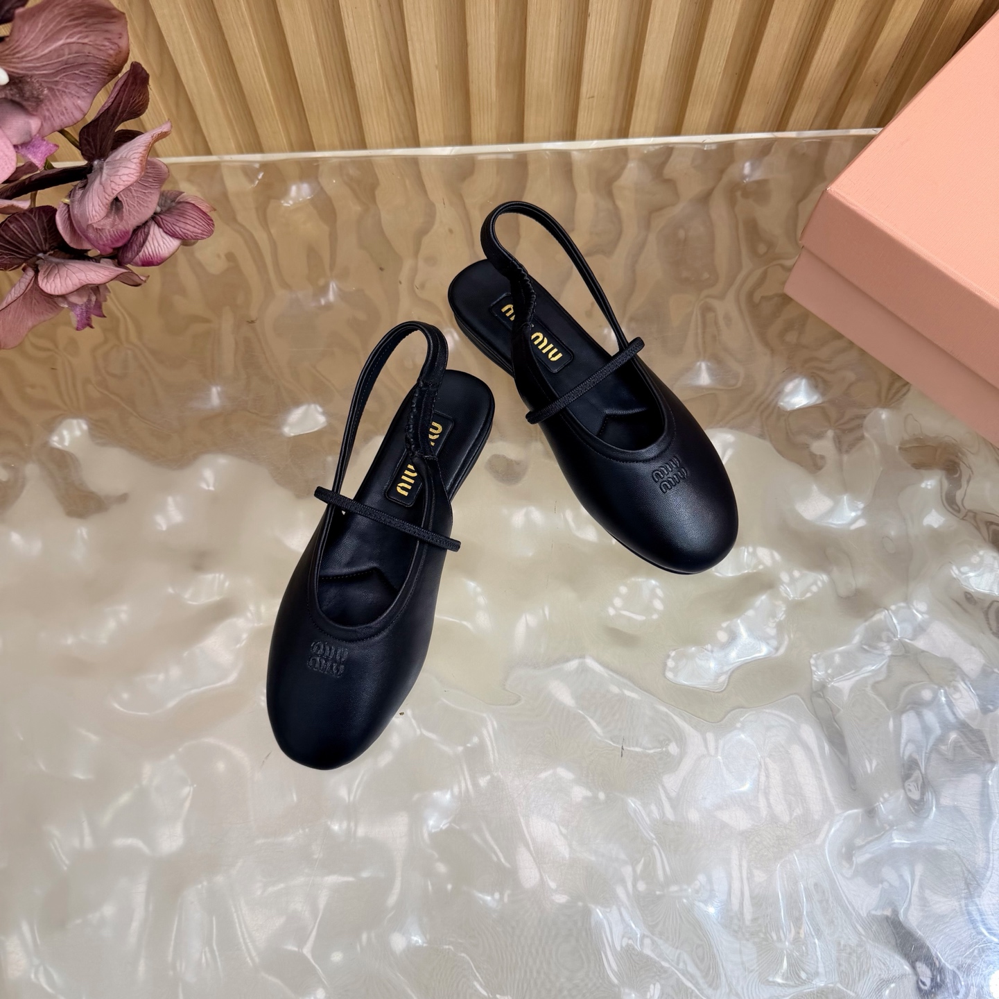 Miu Miu Slingback Mary Jane Flats