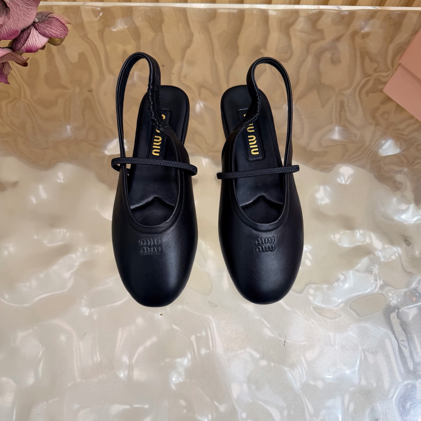 Miu Miu Slingback Mary Jane Flats