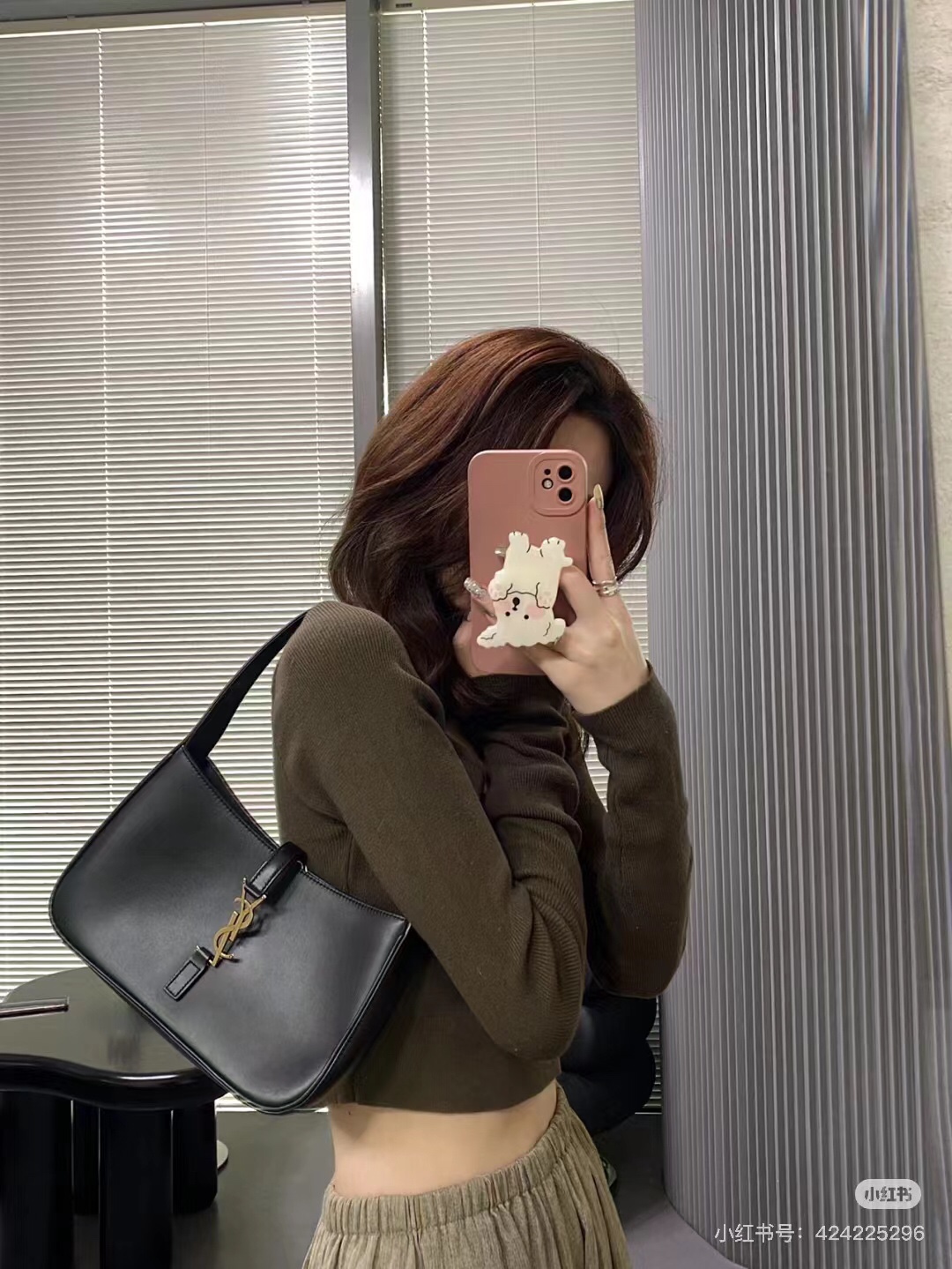 NO:659516,657228 model picture, saint laurent, saint laurent19860909657228模特图,圣罗兰,saint laurent,Bag