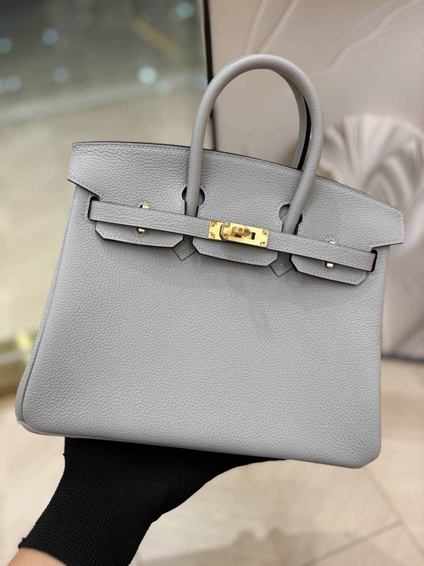 NO:713996,Birkin Platinum 25/30cm Original imported Togo leather [asphalt gray] gold and silver buckle Counter synchronization Fully handmade beeswax thread sewing Pure steel hardware in stock, Hermes, Hermes,19860909Birkin 铂金 25/30cm 原厂进口Togo皮【沥青灰】金银扣 专柜同步 全手工蜜蜡线缝制 纯钢五金 现货,爱马仕,hermes,Hermes,,Bag