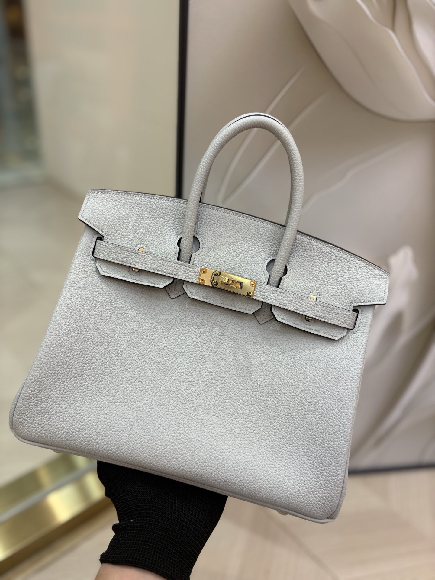 NO:713989,Birkin platinum 25/30cm Original imported Togo leather [windbreaker gray] gold and silver buckle counter synchronization fully handmade beeswax thread sewing pure steel hardware in stock, Hermes, Hermes,19860909Birkin 铂金 25/30cm 原厂进口Togo皮【风衣灰】金银扣 专柜同步 全手工蜜蜡线缝制 纯钢五金 现货,爱马仕,hermes,Hermes,,Bag