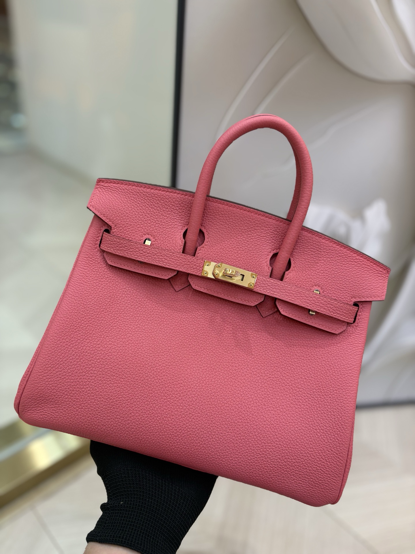 NO:713998,Birkin platinum 25/30cm original imported Togo leather [lipstick powder] gold and silver buckle counter synchronization fully handmade beeswax thread sewing pure steel hardware in stock, Hermes, Hermes, Hermes,19860909Birkin 铂金 25/30cm 原厂进口Togo皮【唇膏粉】金银扣 专柜同步 全手工蜜蜡线缝制 纯钢五金 现货,爱马仕,hermes,Hermes,,Bag