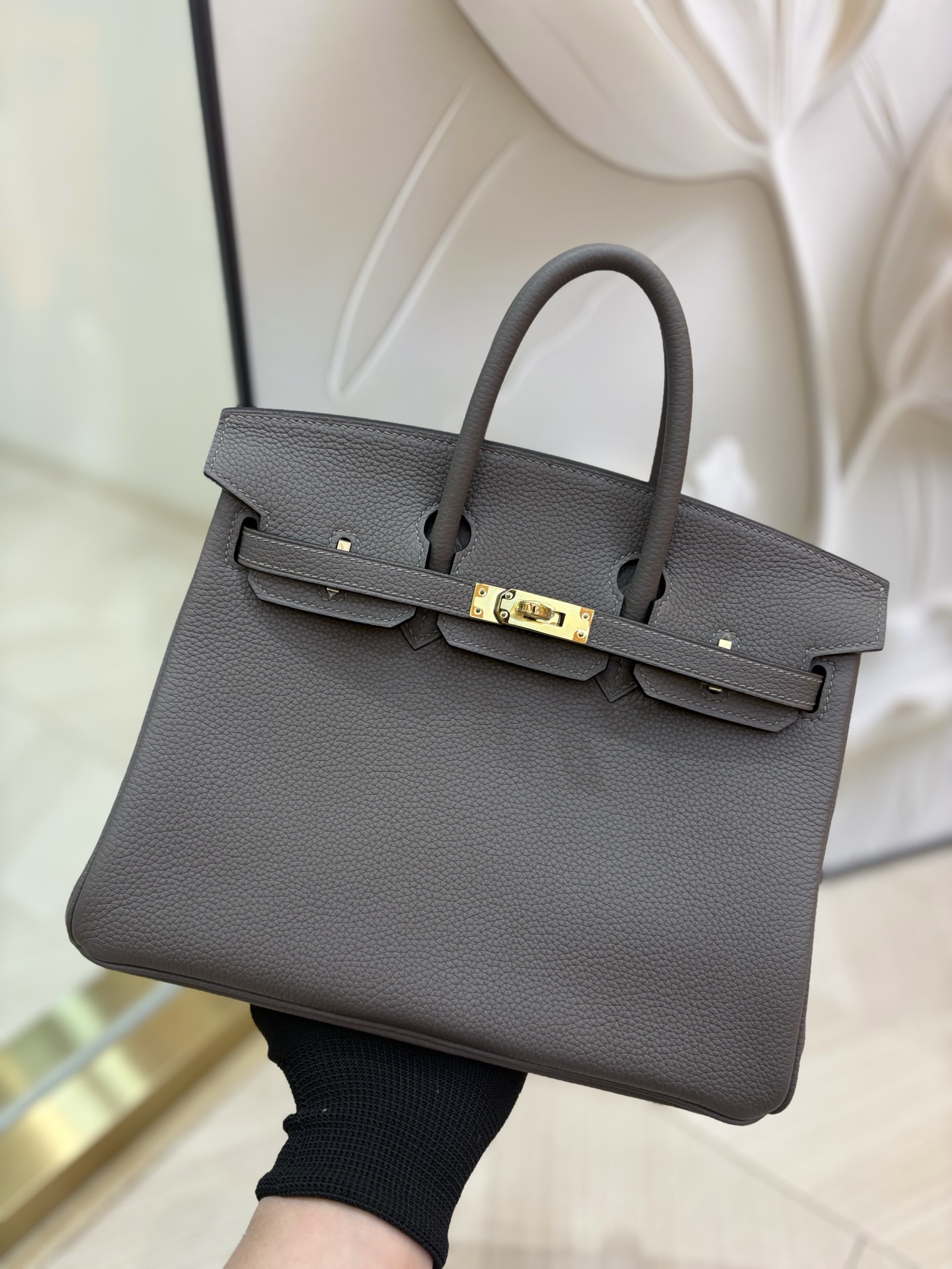 NO:713954,Birkin Platinum 25/30cm Original imported Togo leather [tinware gray] gold and silver buckle Counter synchronization Fully handmade beeswax thread sewing Pure steel hardware in stock, Hermes, Hermes,19860909Birkin 铂金 25/30cm 原厂进口Togo皮【锡器灰】金银扣 专柜同步 全手工蜜蜡线缝制 纯钢五金 现货,爱马仕,hermes,Hermes,,Bag