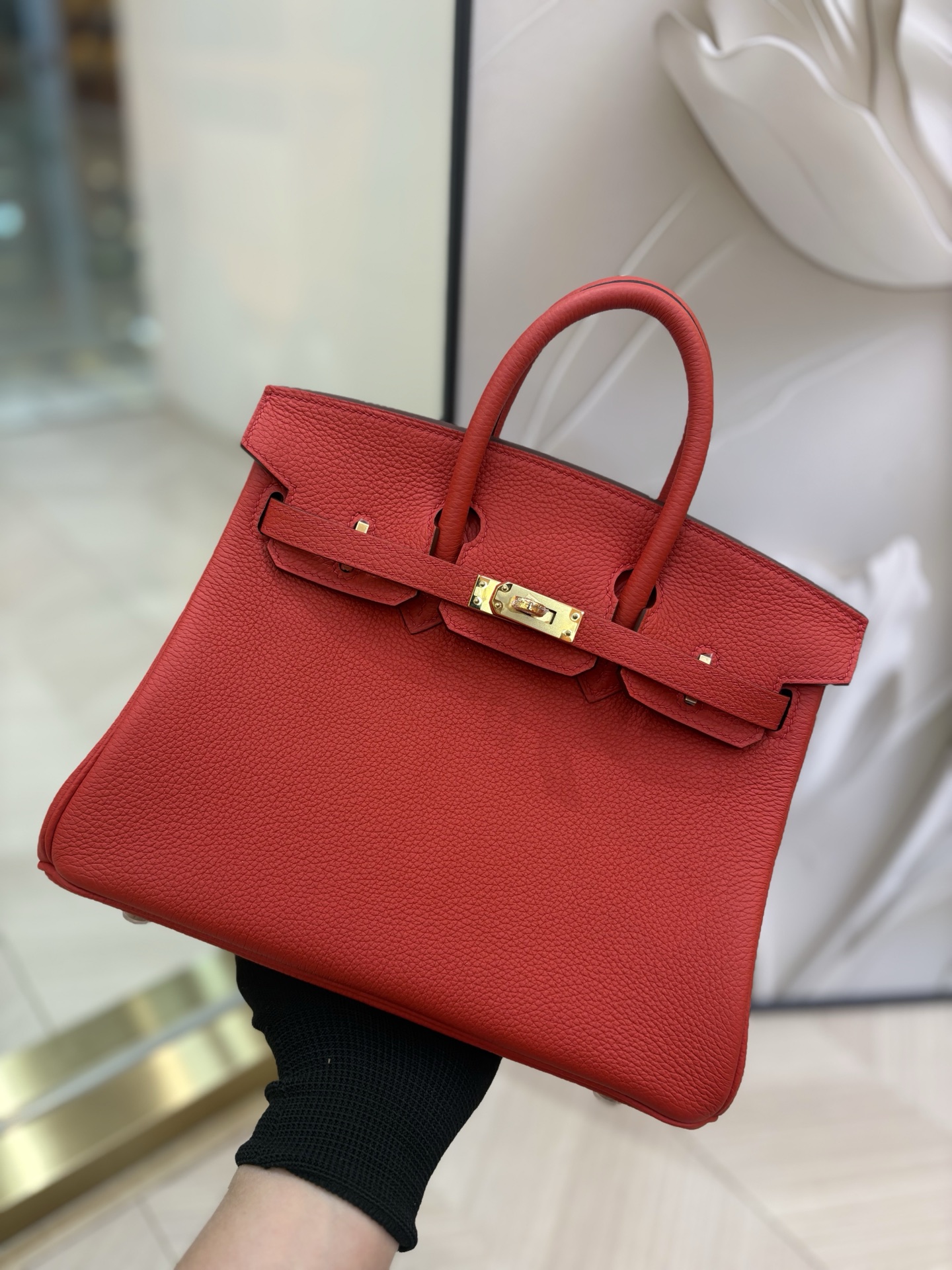 NO:713991,Birkin Platinum 25/30cm Original imported Togo leather [Chinese red] gold and silver buckle Counter synchronization Fully handmade beeswax thread sewing Pure steel hardware in stock, Hermes, Hermes,19860909Birkin 铂金 25/30cm 原厂进口Togo皮【中国红】金银扣 专柜同步 全手工蜜蜡线缝制 纯钢五金 现货,爱马仕,hermes,Hermes,,Bag