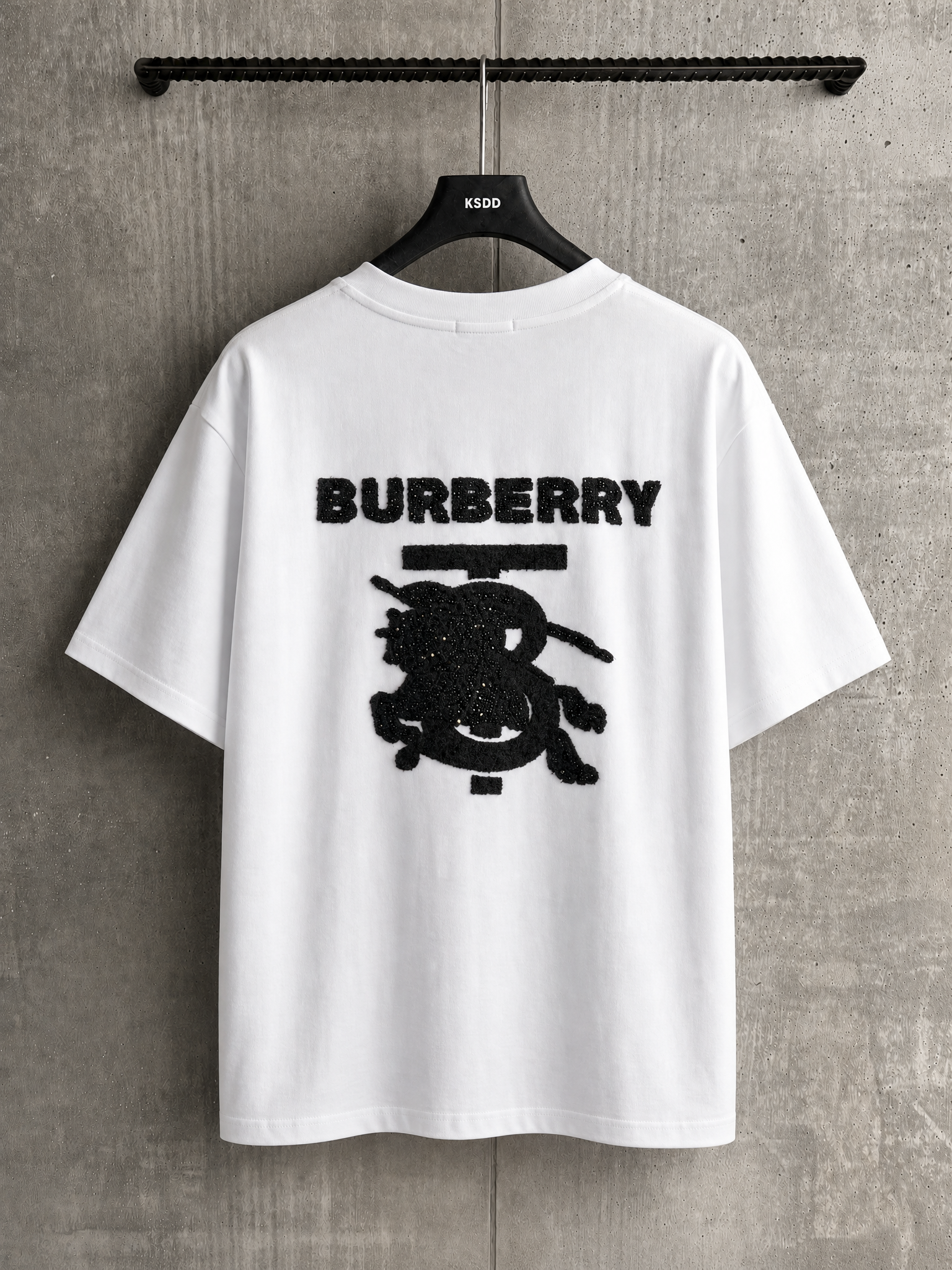Burberry BBR 宝家 26ss新款T恤 马术骑士烫钻短袖