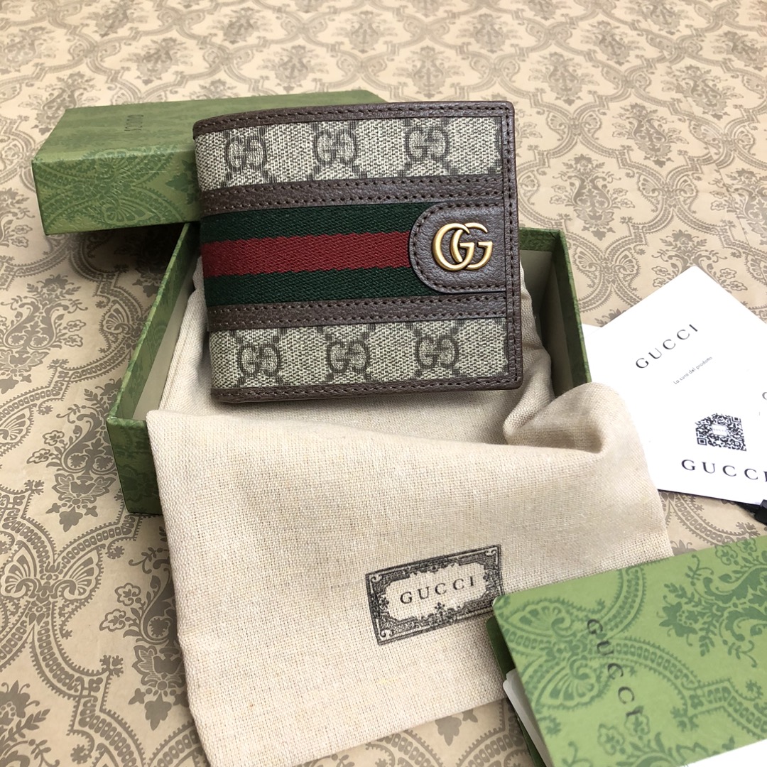 米色/乌木GG Supreme Canvas，一种低环境影响的材料，棕色皮革装饰做工精致！款号： 尺寸：