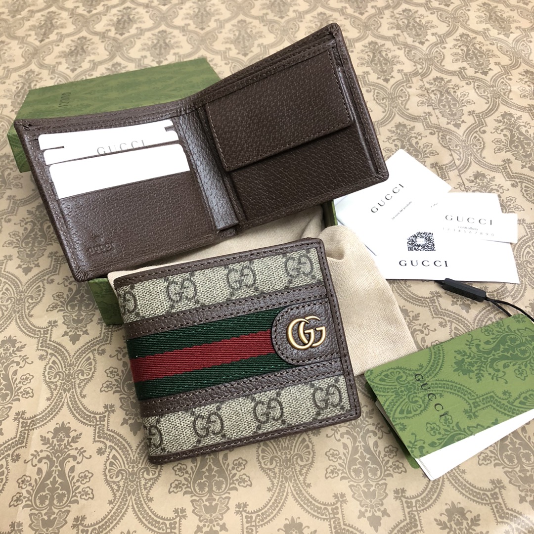 米色/乌木GG Supreme Canvas，一种低环境影响的材料，棕色皮革装饰做工精致！款号： 尺寸：