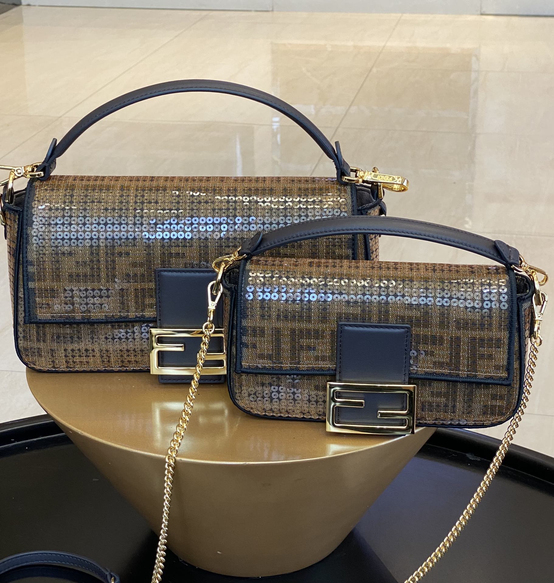 Fendi Collection: Sequined Premium Details