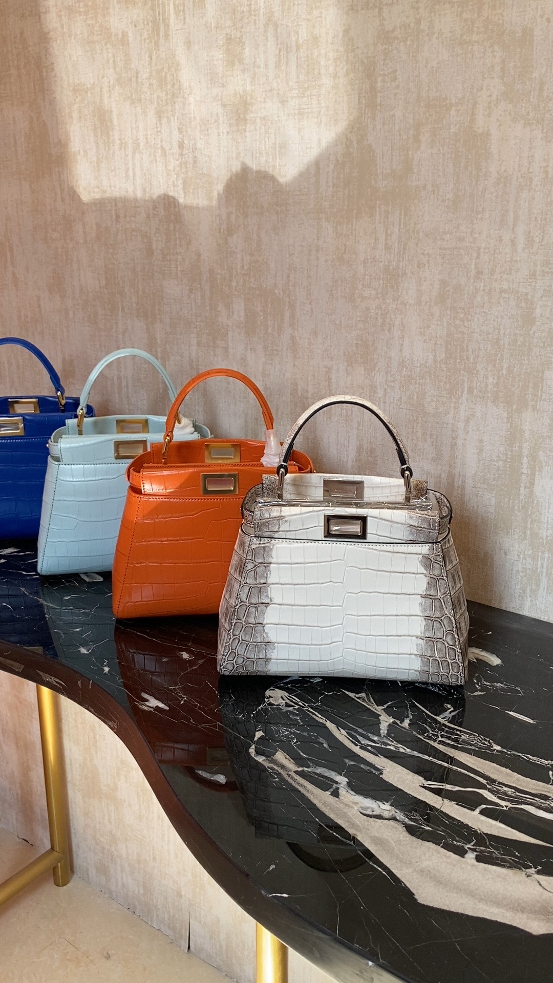 Fendi Real crocodile collection