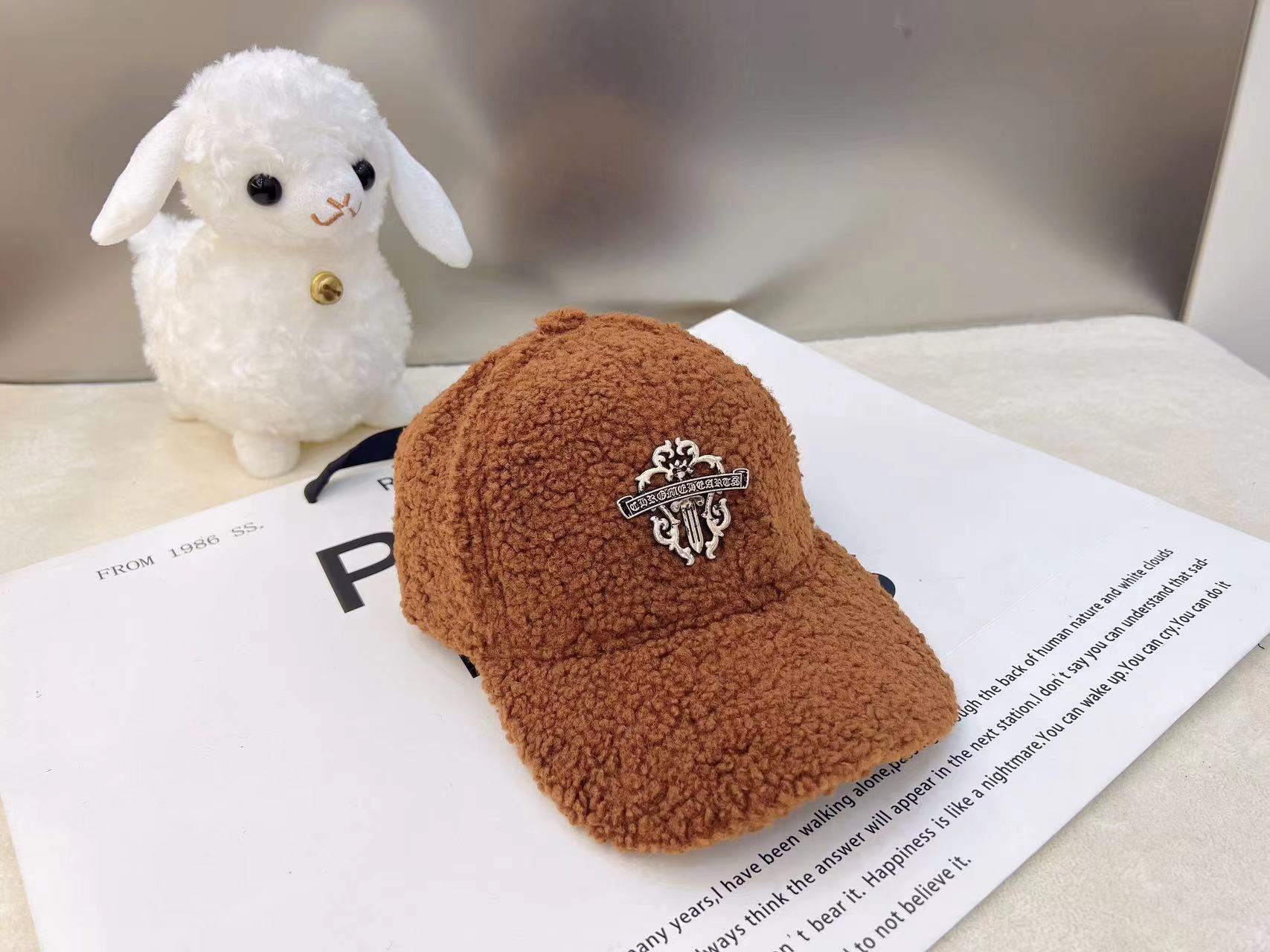 [Chrome Hearts Hats]Equipped with dust bag [Croxin] 2025 new big-name lambwool