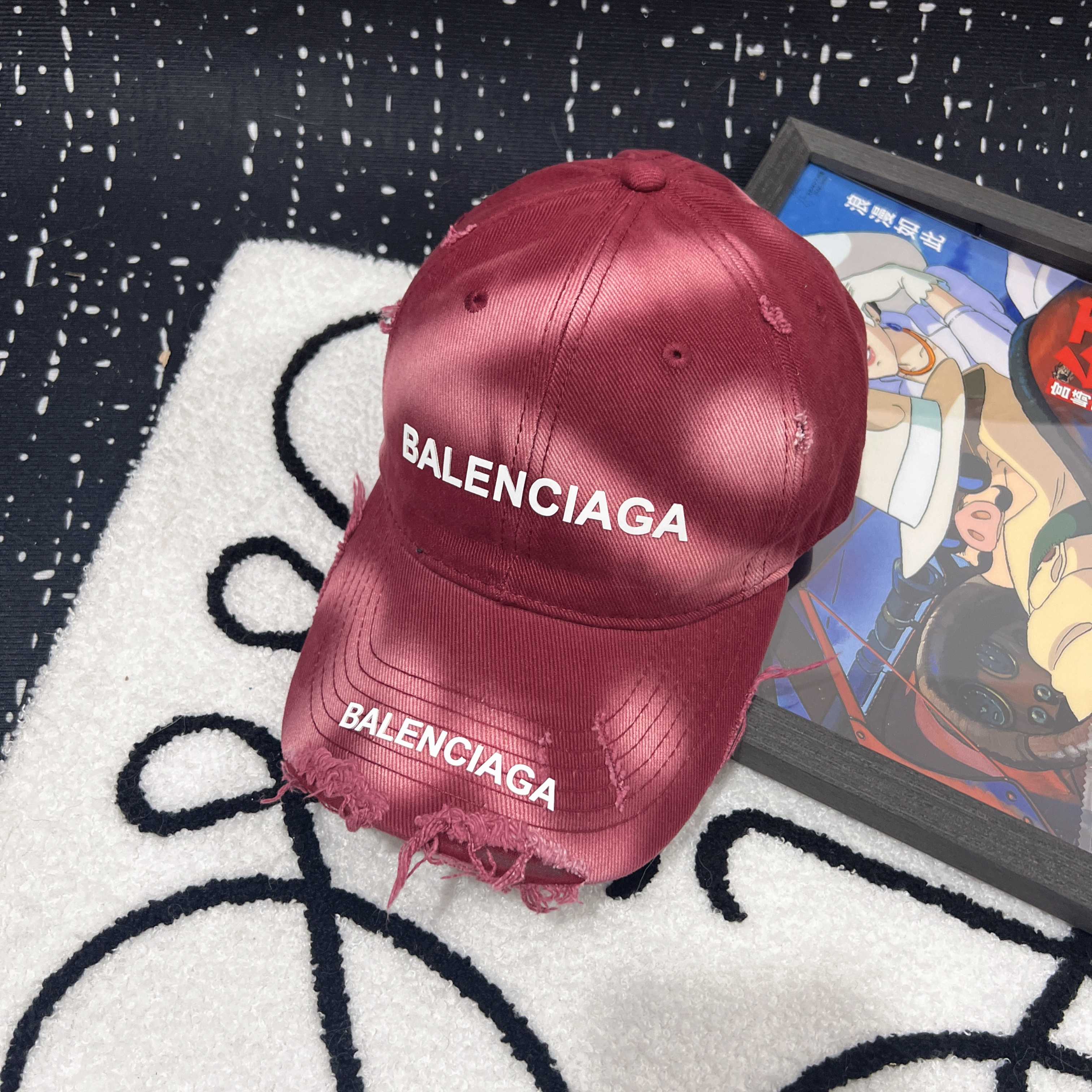 🎀巴黎世家炫彩棒球帽🧢