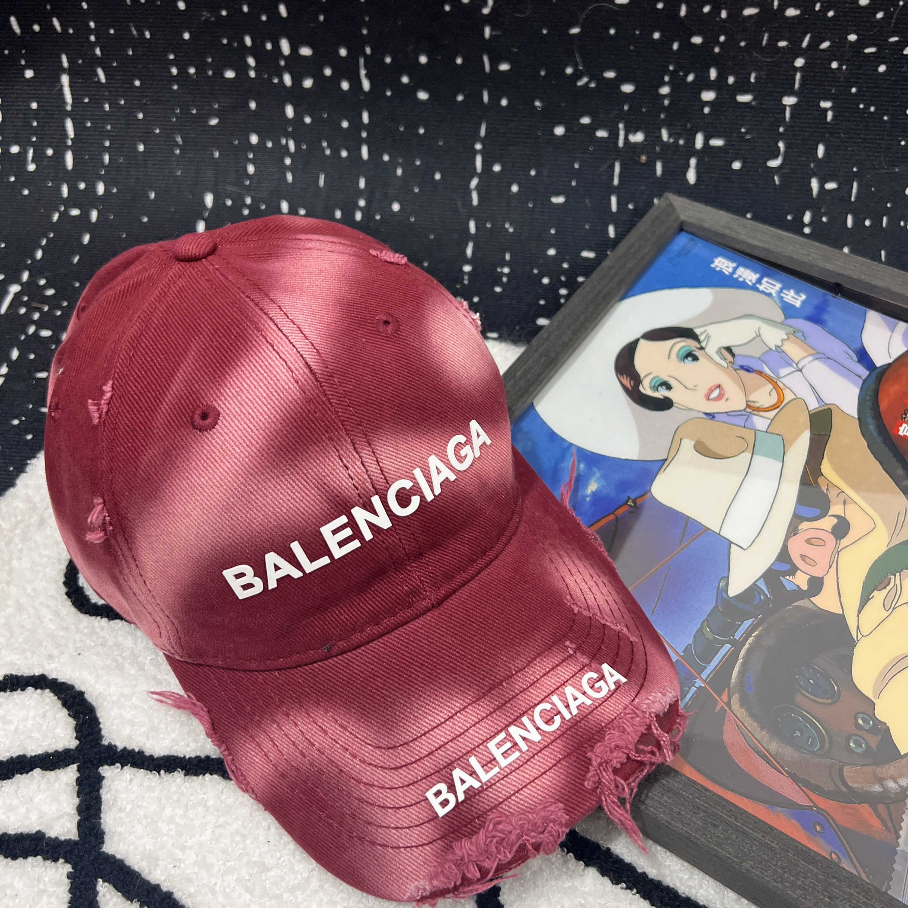 🎀巴黎世家炫彩棒球帽🧢