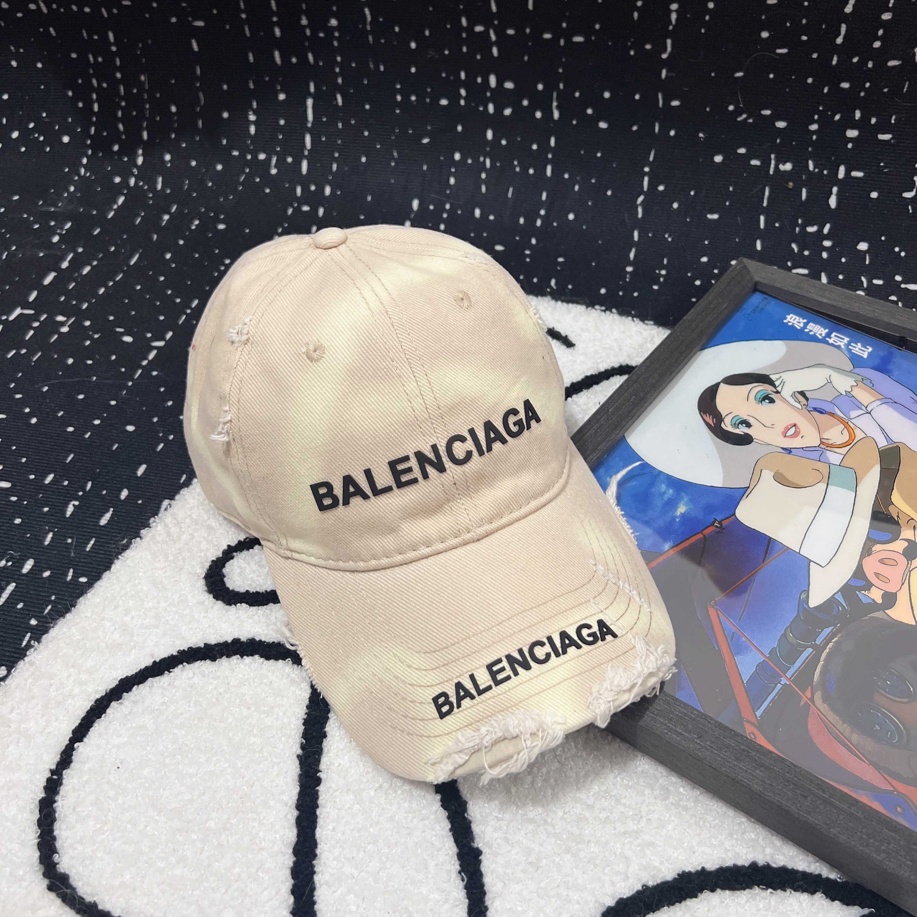 🎀巴黎世家炫彩棒球帽🧢