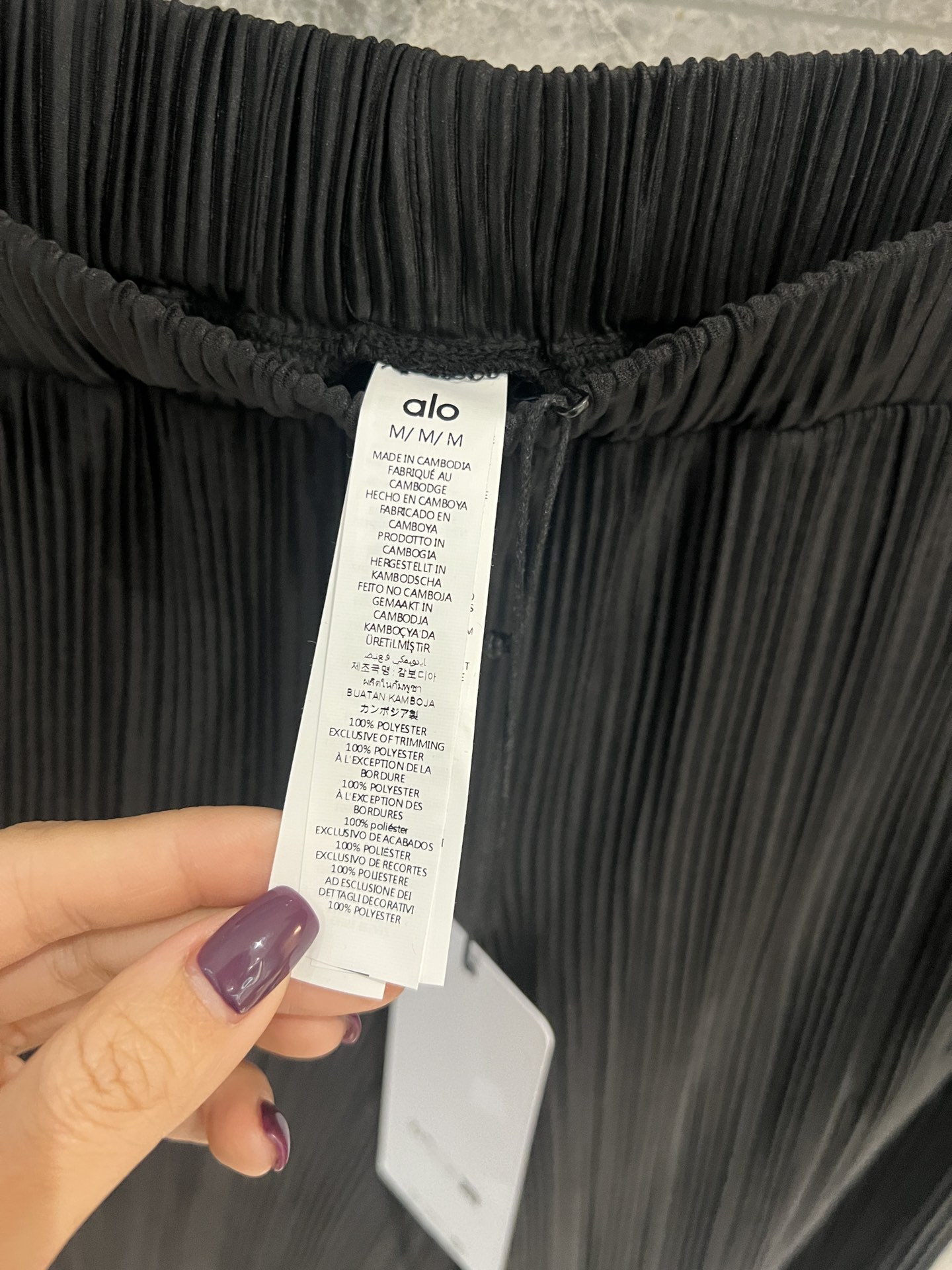 🛒新品上架‼️alo 早春系列

超级无敌显腿长的压褶神裤
定制压褶工艺 定制alo贴标
垂垂的飘逸面料