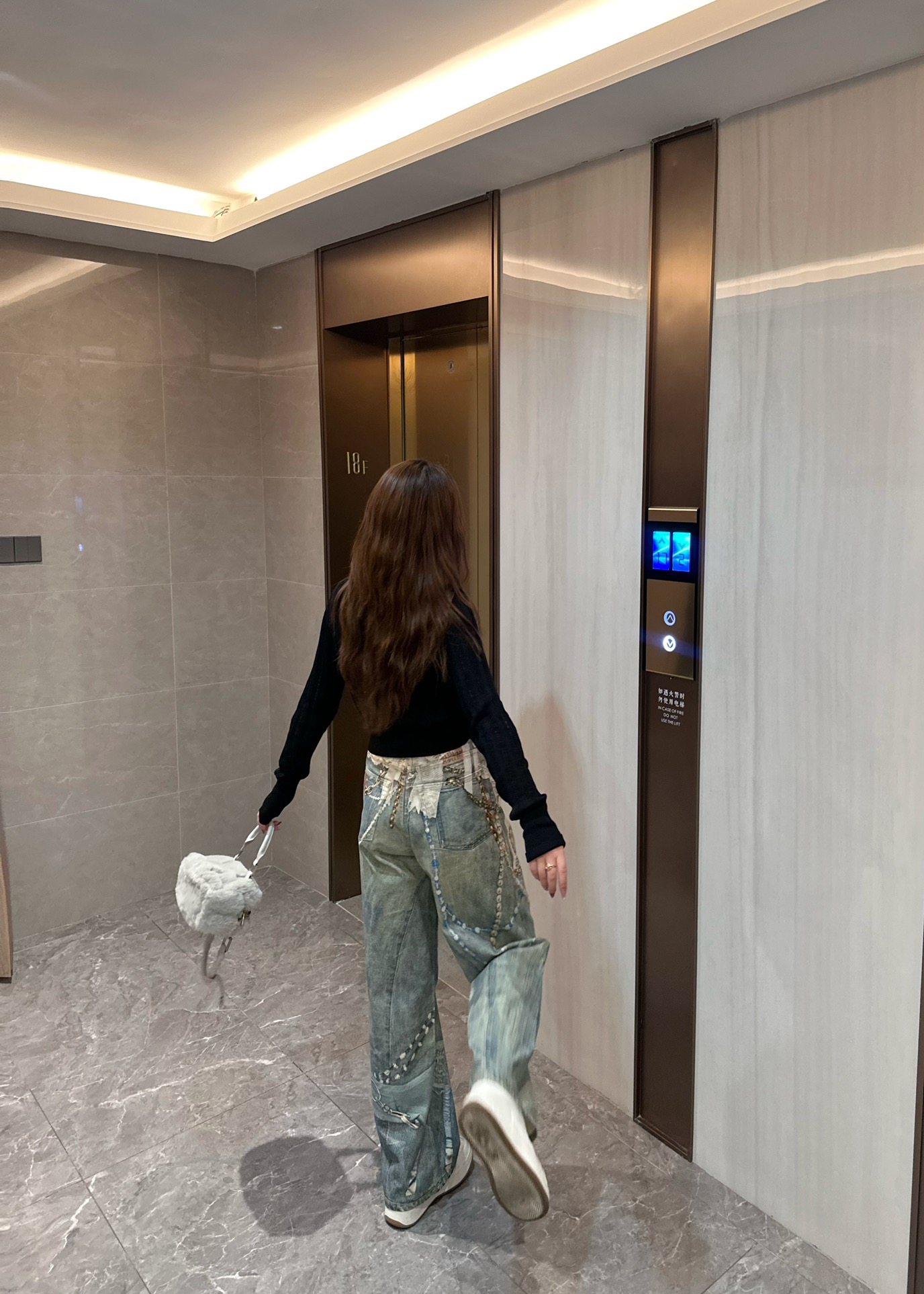 BLACK WITH AC LACE PANTS - 图片 8