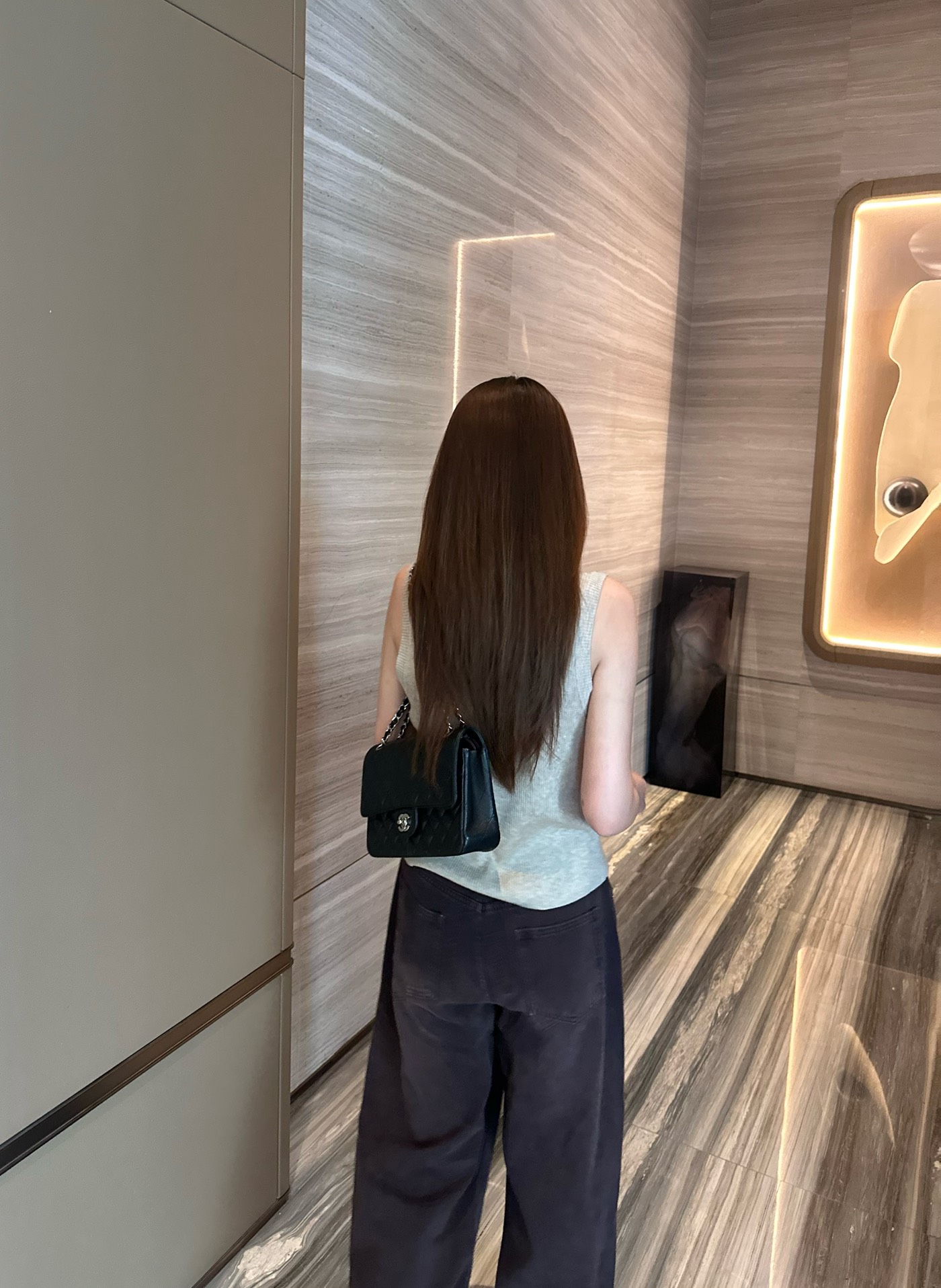 oatmeal vest ootd - 图片 9