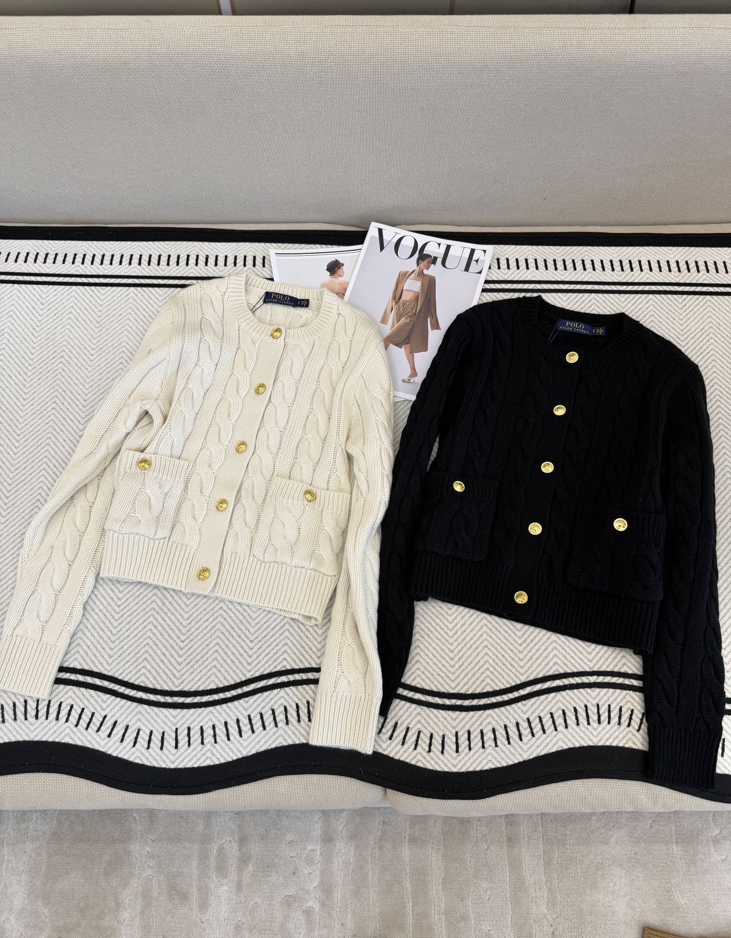 🛒白色加单出货‼️拉夫RL26冬季系列元版入定制的哈品质懂的哈～真的上身超级美丽超级好看的麻花系列 采用