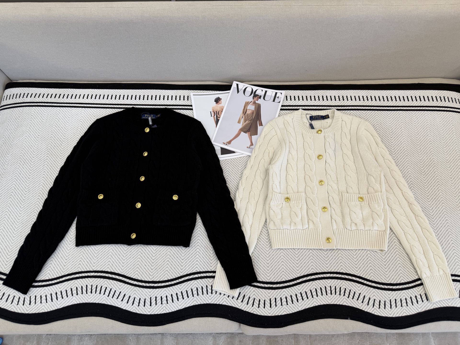 🛒白色加单出货‼️拉夫RL26冬季系列元版入定制的哈品质懂的哈～真的上身超级美丽超级好看的麻花系列 采用