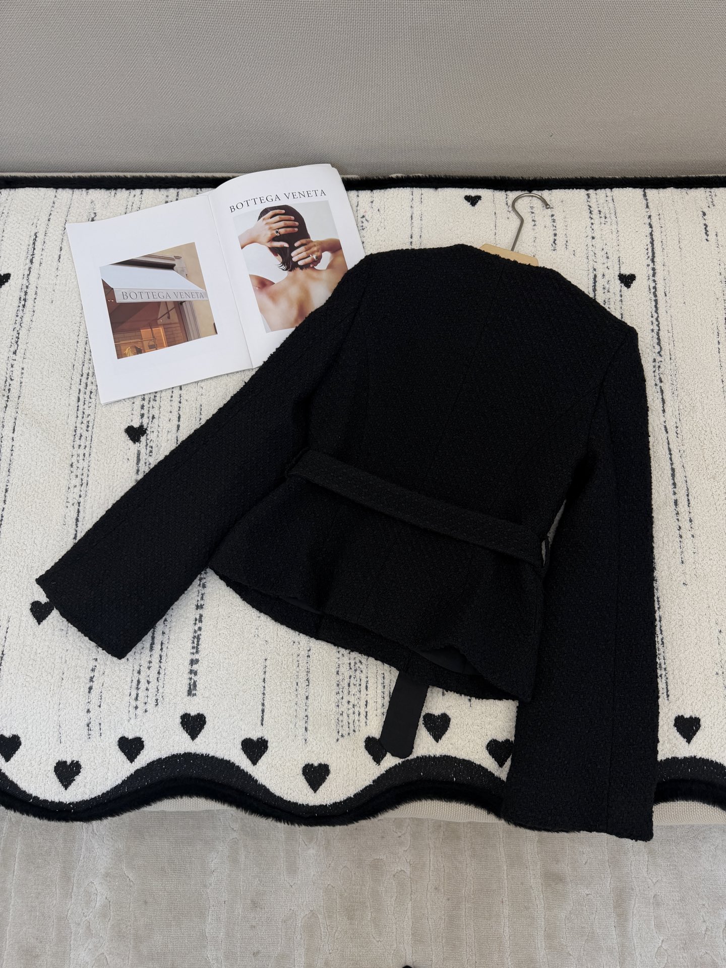 🛒爆款订货‼️Ce 26ss早春系列超美啊这款 刘诗诗同款外套采用经典的粗纺羊毛面料这款双排扣金属装饰设