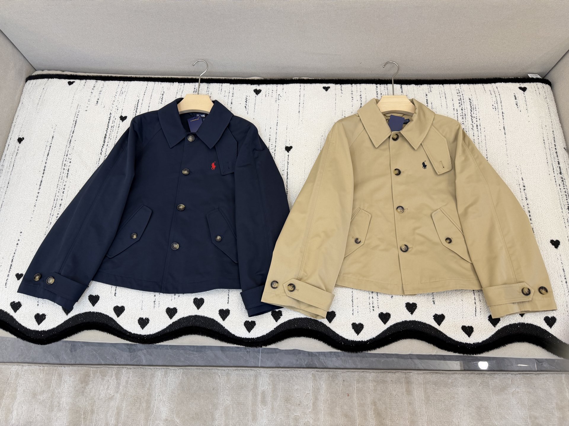 🛒现货发‼️拉夫RL 26ss早春系列元版购入定制～超级火的轻薄夹克风衣小🍠红薯热度很高的一款外套面料轻