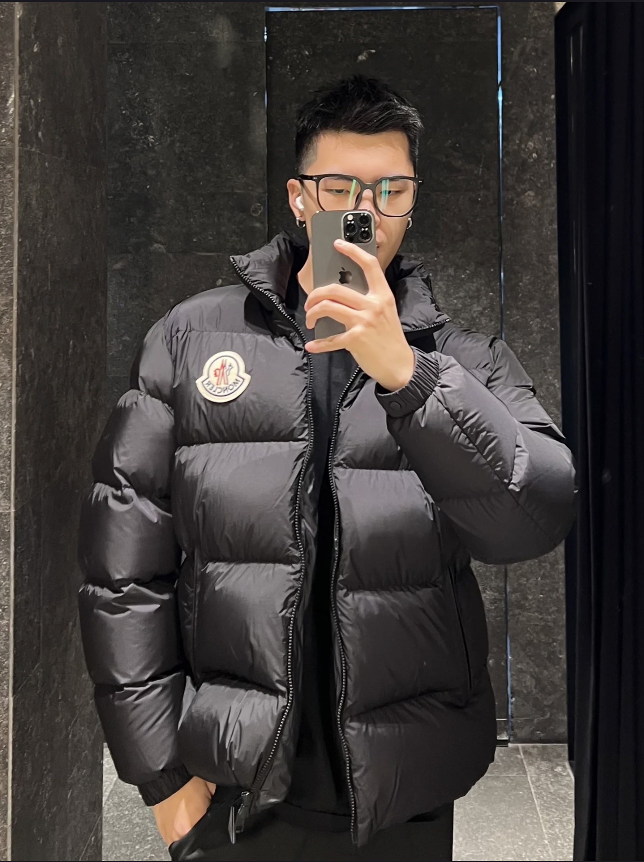 Moncler ملابس المعطف & السترة سترة أسفل ذكور