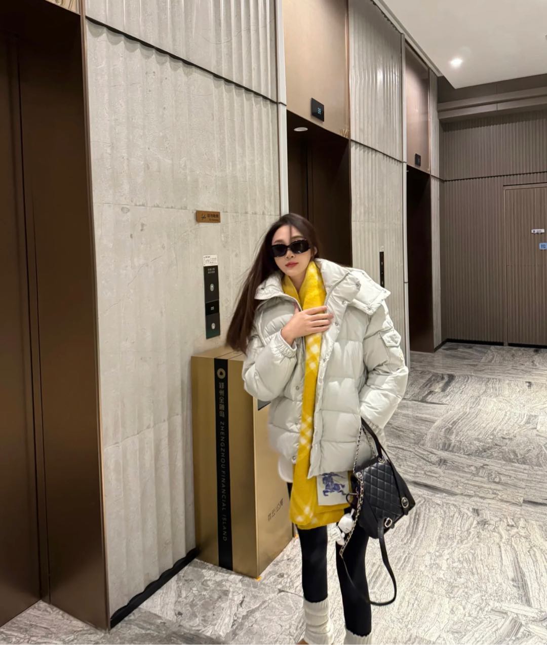 上身效果｜Mon Maya 70冬季羽绒服夹克外套.最火珍珠灰.夏季都抢不到的爆款配色.