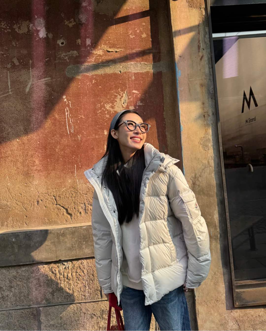 上身效果｜Mon Maya 70冬季羽绒服夹克外套.最火珍珠灰.夏季都抢不到的爆款配色.
