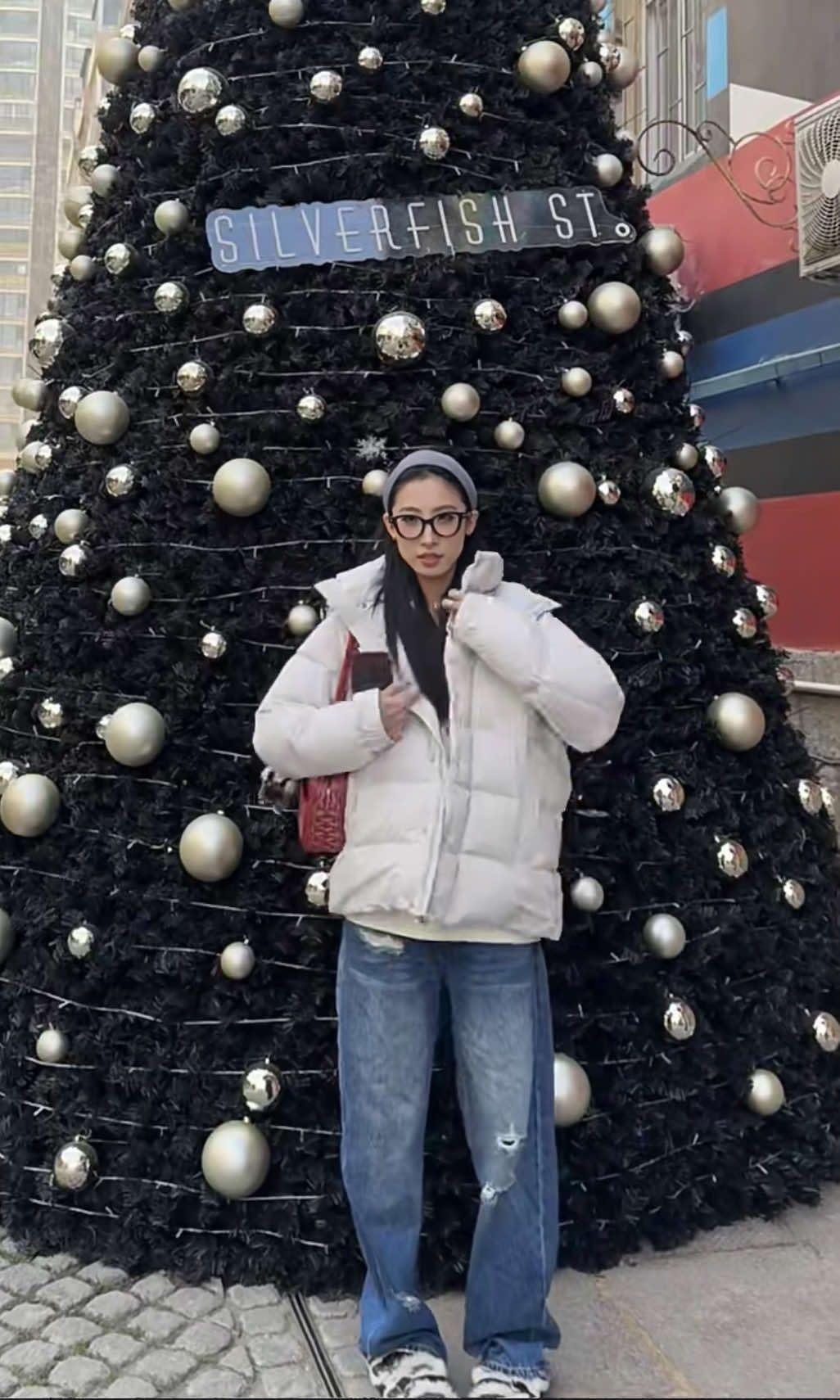 上身效果｜Mon Maya 70冬季羽绒服夹克外套.最火珍珠灰.夏季都抢不到的爆款配色.