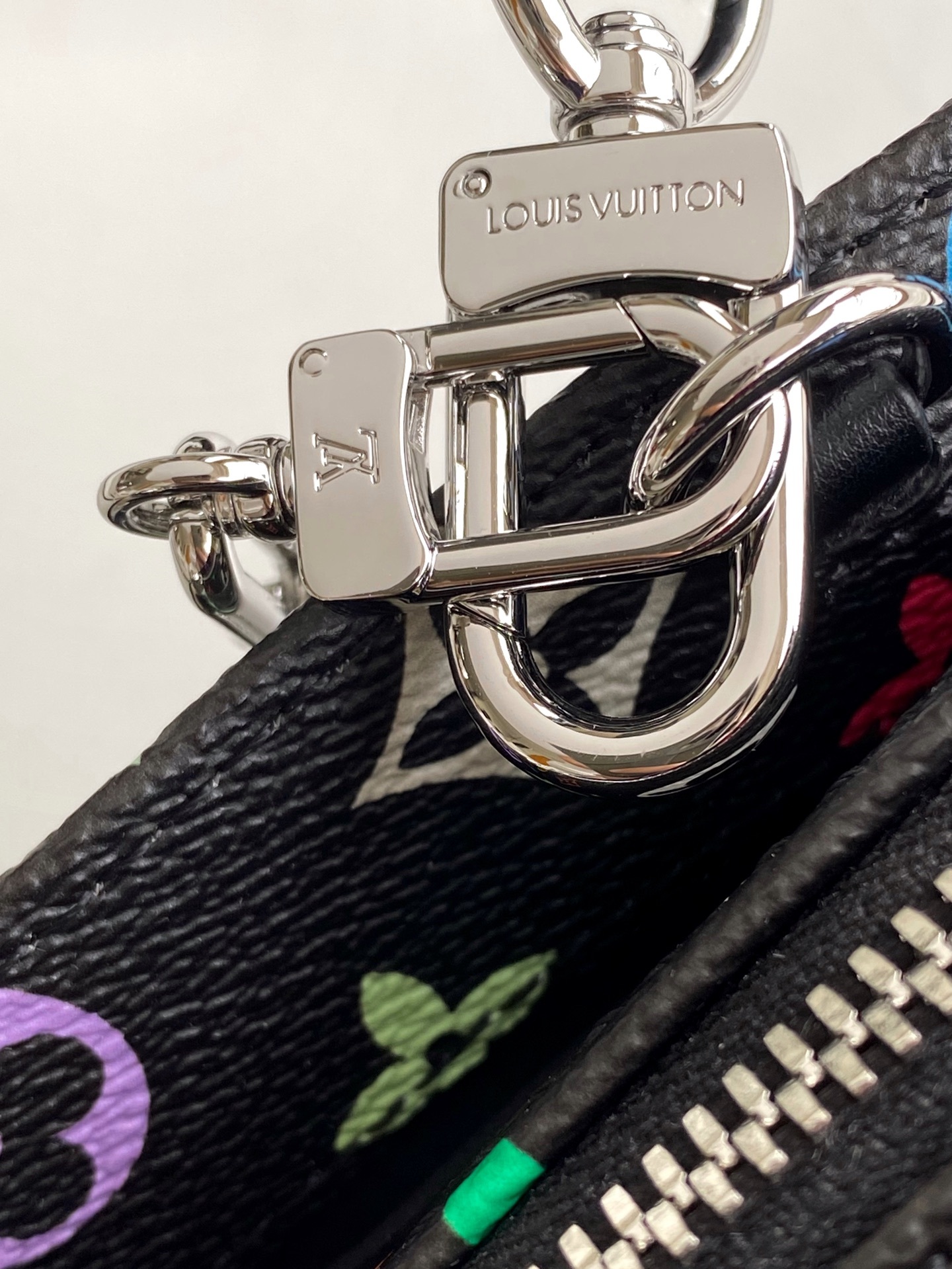 M13260黑彩 动态芯片 四方包链条包 LV X TM ONTHEGO EAST WEST CHAIN