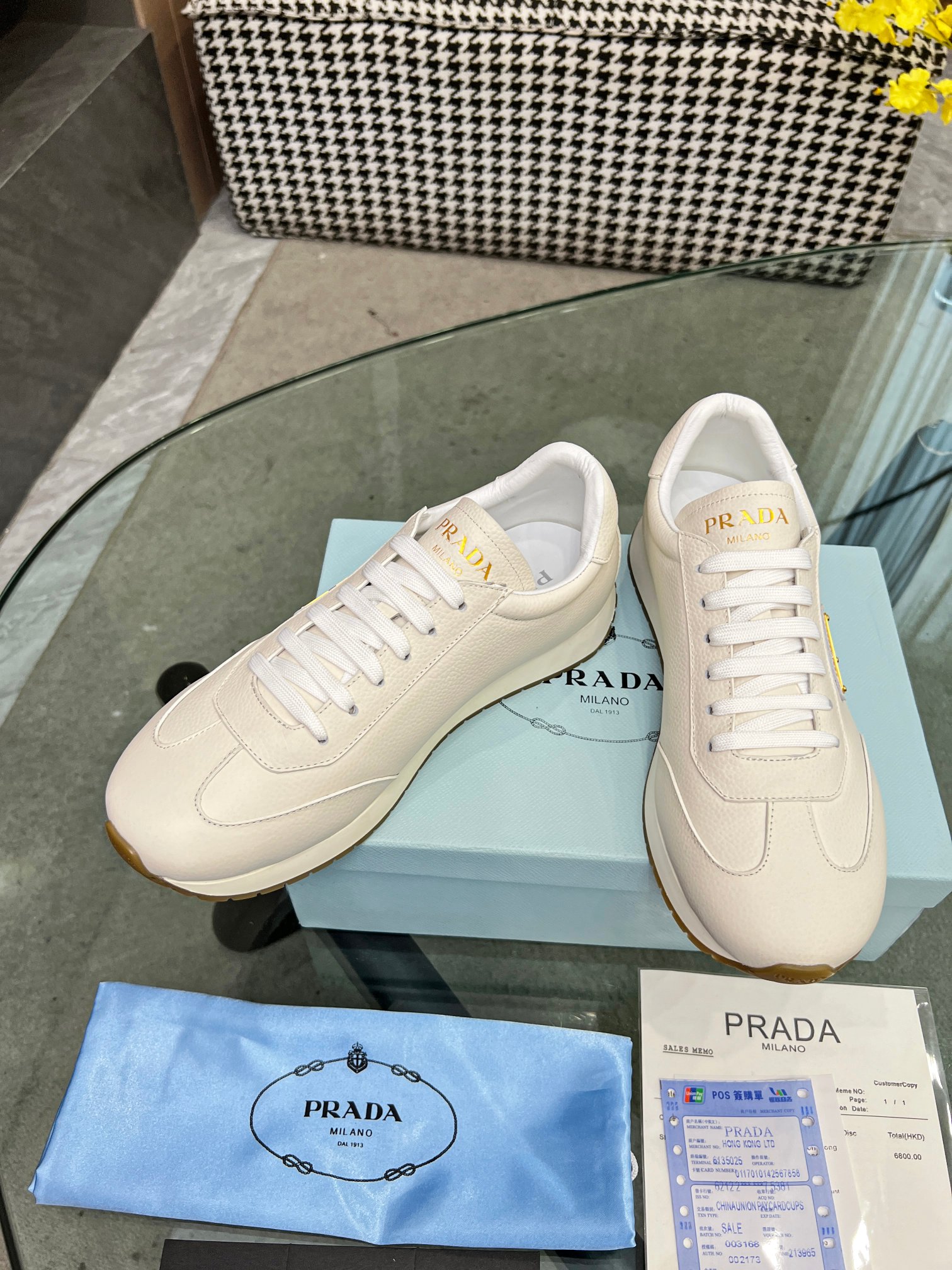 [PRADA*] P: 280Talla: 39-44 (38.45.46 personalizado) nuevos contadores PRADA (Prada) de alto top sin