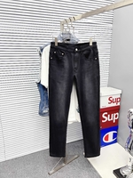 Louis Vuitton Clothing Jeans Pants & Trousers Printing Men Denim Fall/Winter Collection Vintage Casual