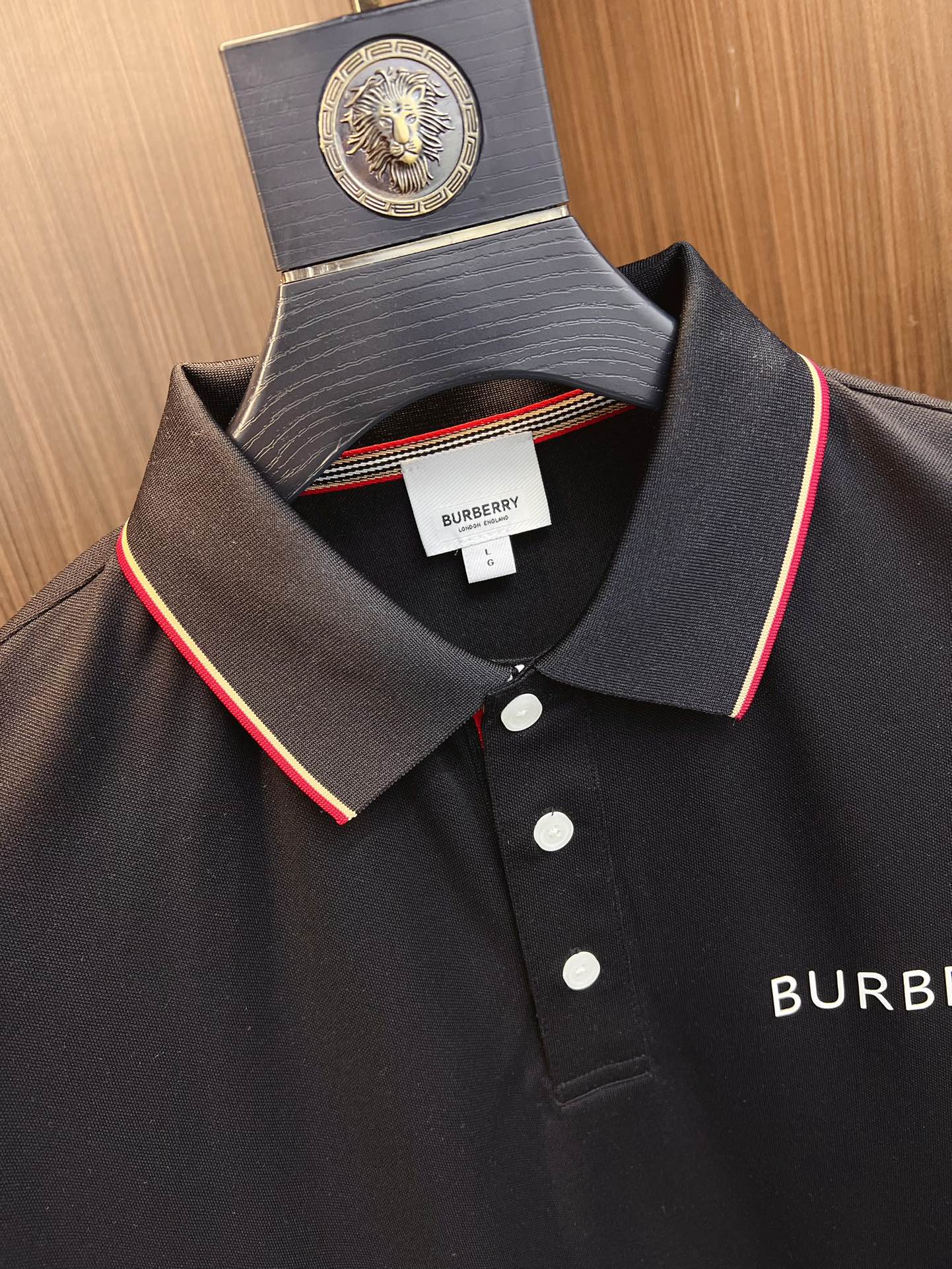 Burberry巴宝莉2024新款男士原单翻领Polo衫短袖T恤柜台同步发售简洁时尚百搭高端品质胸前立体