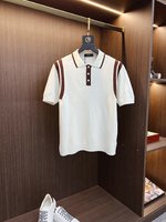 Zegna mirror quality
 Clothing Knit Sweater T-Shirt Every Designer
 Cotton Knitting Mercerized Spring/Summer Collection Short Sleeve