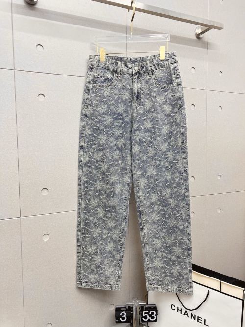 Dior Men's 2025 Summer Relaxed Fit Jeans with Original Logo - Stylish & Versatile 1 Dior Men's 2025 Summer Relaxed Fit Jeans with Original Logo - Stylish & Versatile