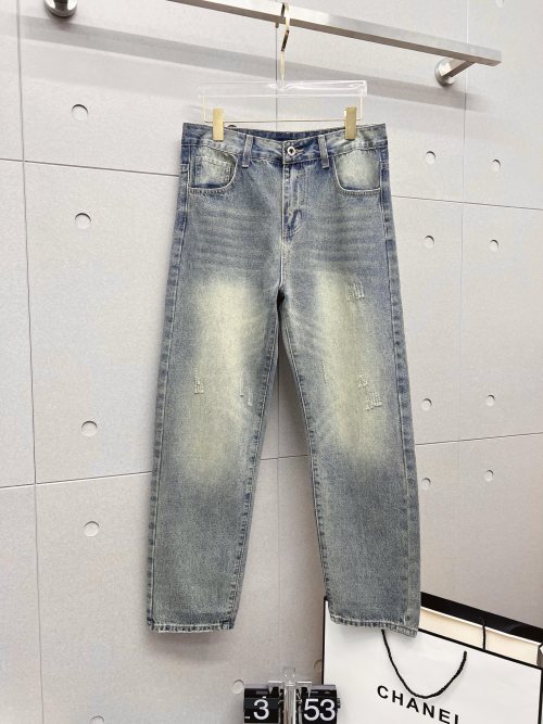 Men's Loose Fit Jeans - Summer New Fashion Brand Denim Pants, Sizes 29-38 1 Men's Loose Fit Jeans - Summer New Fashion Brand Denim Pants, Sizes 29-38