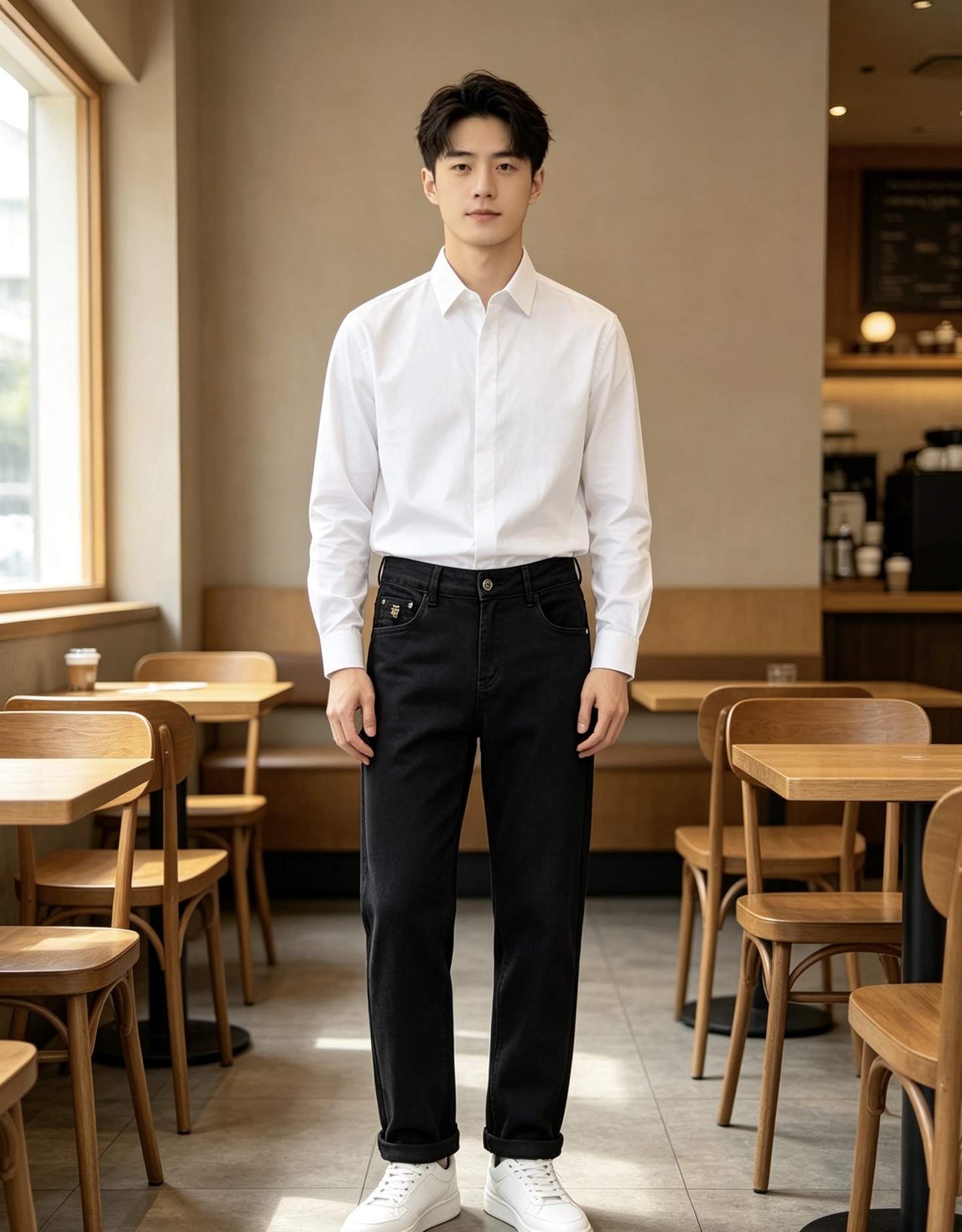 NO:916403,Loewe men's denim jeans, official album and poster style!  High-grade imported denim raw color fabrics are supplied to customers, and the pure 13oz denim fabrics from Okayama, Japan are specially selected. Heavy-duty environmentally friendly plant enzyme washing process is used. The texture has a light retro color, which is quite beautiful and is very suitable for autumn and winter color matching. The fabric is soft and delicate after washing, but has strong bones and a slight stretch, providing an excellent comfortable experience. There is no damage from any technological elements throughout the body, retaining the purest tannin color!  The details throughout the body are perfect, exquisite and sophisticated. The latest leather label on the waist highlights the brand's characteristics. The hardware accessories, leather label and wiring all reflect the craftsmanship!  The silhouette is perfectly tailored and has excellent butt lift and slimming effect. It can be easily matched with any top in the wardrobe. It has wide compatibility and is suitable for various daily wear. The upper body is full of style. It is a must-have trousers for those who are obsessed with quality control and 1V!  Size 29-38 (not 35.37),,loewe,jeans,19860909罗意威 男士丹宁牛仔裤,官宣画册海报穿搭款！ 客供高级进口的丹宁原色面料,特选日本冈山纯正13oz 盎司牛仔布料,重磅环保植物酵素水洗工艺,肌理有着淡淡的复古色彩,相当漂亮,极符合秋冬的配色,面料经过水洗后柔软细腻,但筋骨感极强,且略带弹力,提供了绝佳的舒适体验,通身无任何工艺元素破坏,保留了最纯粹的丹宁本色！通身细节完美如斯,精湛且考究,最新的腰部皮标彰显了品牌特质,五金配件、皮标、走线无不体现出匠心工艺！版型剪裁完美,提臀修身效果绝佳,可轻松横扫衣橱任何的上装搭配,兼容性广泛,满足于日常各种穿搭,上身型款十足,于品质控及1V迷控者必入型裤装！ 尺码29—38（没35.37）,,loewe,jeans,,Men's clothing