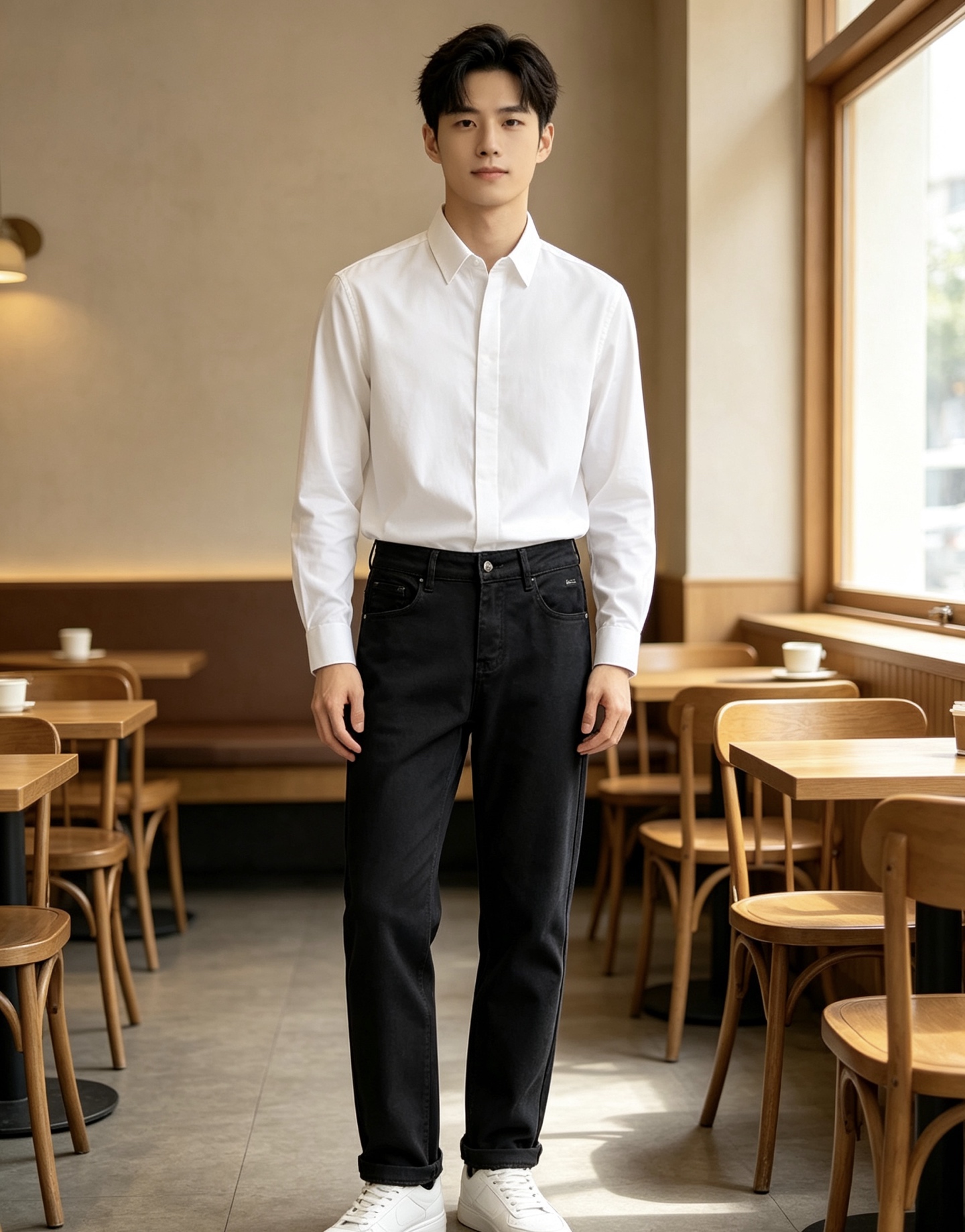 NO:916406,LP men's denim jeans, official album and poster outfit!  High-grade imported denim raw color fabrics are supplied to customers, and the pure 13oz denim fabrics from Okayama, Japan are specially selected. Heavy-duty environmentally friendly plant enzyme washing process is used. The texture has a light retro color, which is quite beautiful and is very suitable for autumn and winter color matching. The fabric is soft and delicate after washing, but has strong bones and a slight stretch, providing an excellent comfortable experience. There is no damage from any technological elements throughout the body, retaining the purest tannin color!  The details throughout the body are perfect, exquisite and sophisticated. The latest leather label on the waist highlights the brand's characteristics. The hardware accessories, leather label and wiring all reflect the craftsmanship!  The silhouette is perfectly tailored and has excellent butt lift and slimming effect. It can be easily matched with any top in the wardrobe. It has wide compatibility and is suitable for various daily wear. The upper body is full of style. It is a must-have trousers for those who are obsessed with quality control and 1V!  Size 29-38 (not 35.37),,loro piana,jeans,19860909LP 男士丹宁牛仔裤,官宣画册海报穿搭款！ 客供高级进口的丹宁原色面料,特选日本冈山纯正13oz 盎司牛仔布料,重磅环保植物酵素水洗工艺,肌理有着淡淡的复古色彩,相当漂亮,极符合秋冬的配色,面料经过水洗后柔软细腻,但筋骨感极强,且略带弹力,提供了绝佳的舒适体验,通身无任何工艺元素破坏,保留了最纯粹的丹宁本色！通身细节完美如斯,精湛且考究,最新的腰部皮标彰显了品牌特质,五金配件、皮标、走线无不体现出匠心工艺！版型剪裁完美,提臀修身效果绝佳,可轻松横扫衣橱任何的上装搭配,兼容性广泛,满足于日常各种穿搭,上身型款十足,于品质控及1V迷控者必入型裤装！ 尺码29—38（没35.37）,,loro piana,jeans,,Men's clothing