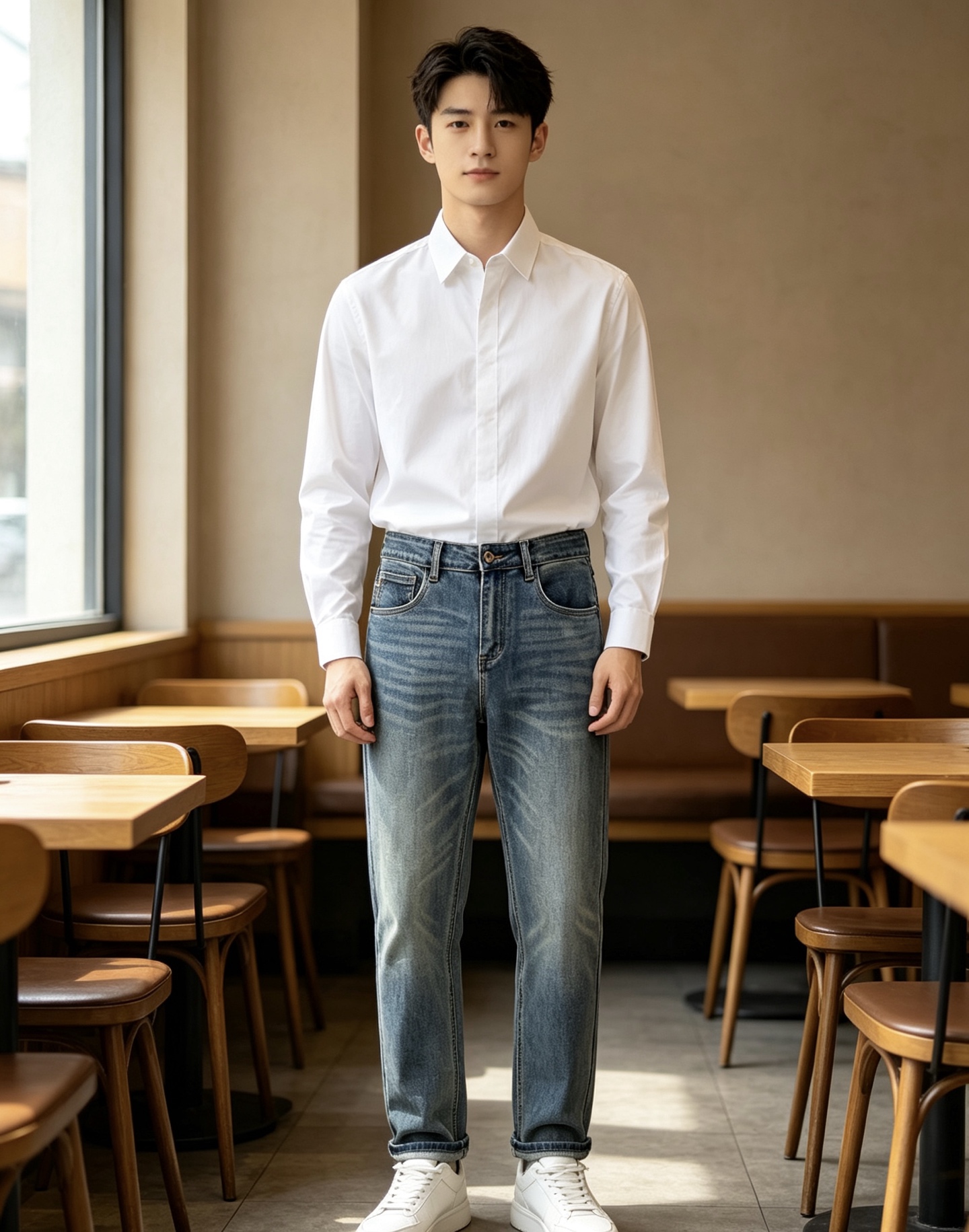 NO:916415,Dior men's denim jeans, official album and poster style!  High-grade imported denim raw color fabrics are supplied to customers, and the pure 13oz denim fabrics from Okayama, Japan are specially selected. Heavy-duty environmentally friendly plant enzyme washing process is used. The texture has a light retro color, which is quite beautiful and is very suitable for autumn and winter color matching. The fabric is soft and delicate after washing, but has strong bones and a slight stretch, providing an excellent comfortable experience. There is no damage from any technological elements throughout the body, retaining the purest tannin color!  The details throughout the body are perfect, exquisite and sophisticated. The latest leather label on the waist highlights the brand's characteristics. The hardware accessories, leather label and wiring all reflect the craftsmanship!  The silhouette is perfectly tailored and has excellent butt lift and slimming effect. It can be easily matched with any top in the wardrobe. It has wide compatibility and is suitable for various daily wear. The upper body is full of style. It is a must-have trousers for those who are obsessed with quality control and 1V!  Size 29-38 (not 35.37), dior, dior, jeans,19860909Dior 迪奥 男士丹宁牛仔裤,官宣画册海报穿搭款！ 客供高级进口的丹宁原色面料,特选日本冈山纯正13oz 盎司牛仔布料,重磅环保植物酵素水洗工艺,肌理有着淡淡的复古色彩,相当漂亮,极符合秋冬的配色,面料经过水洗后柔软细腻,但筋骨感极强,且略带弹力,提供了绝佳的舒适体验,通身无任何工艺元素破坏,保留了最纯粹的丹宁本色！通身细节完美如斯,精湛且考究,最新的腰部皮标彰显了品牌特质,五金配件、皮标、走线无不体现出匠心工艺！版型剪裁完美,提臀修身效果绝佳,可轻松横扫衣橱任何的上装搭配,兼容性广泛,满足于日常各种穿搭,上身型款十足,于品质控及1V迷控者必入型裤装！ 尺码29—38（没35.37）,,dior,dior,jeans,,Men's clothing