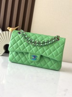 Chanel Bleu Vert Couleur rose Peau de mouton Fashion La chaîne 1 Chanel Bleu Vert Couleur rose Peau de mouton Fashion La chaîne