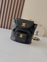Chanel sacs Sac À Dos Or Peau de mouton Vintage 1 Chanel sacs Sac À Dos Or Peau de mouton Vintage