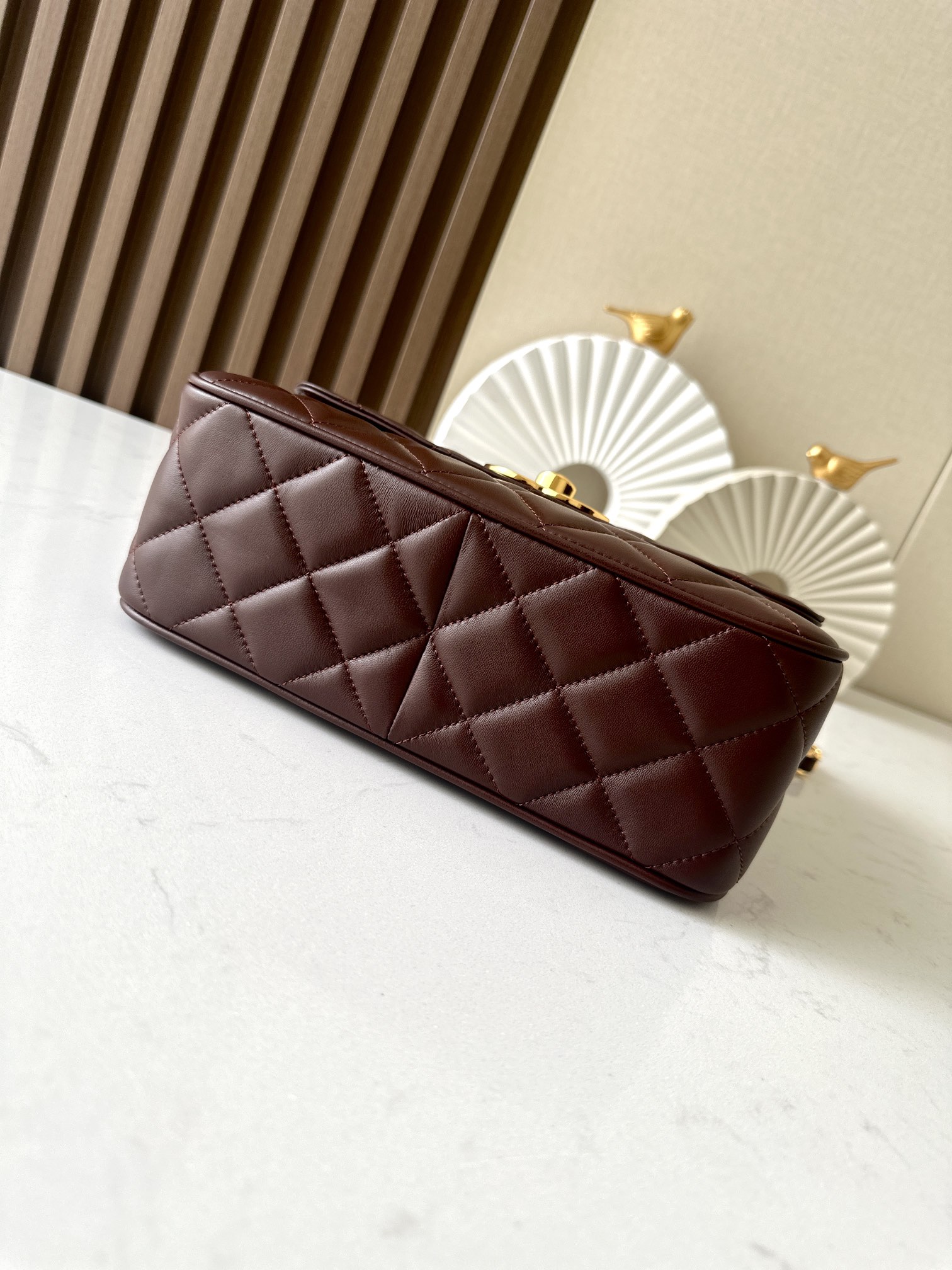 Chanel 贝嫂同款小香Vintage绝版大金扣CFFlap