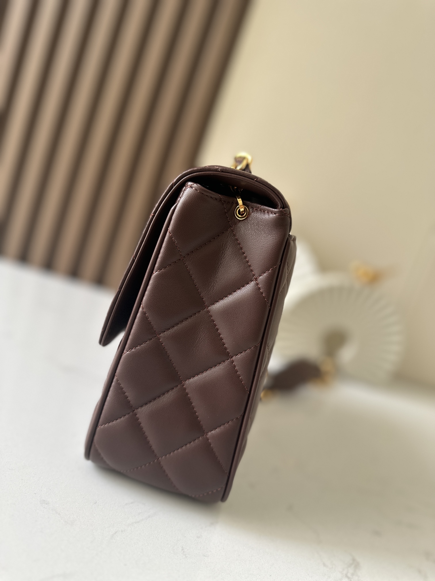 Chanel 贝嫂同款小香Vintage绝版大金扣CFFlap