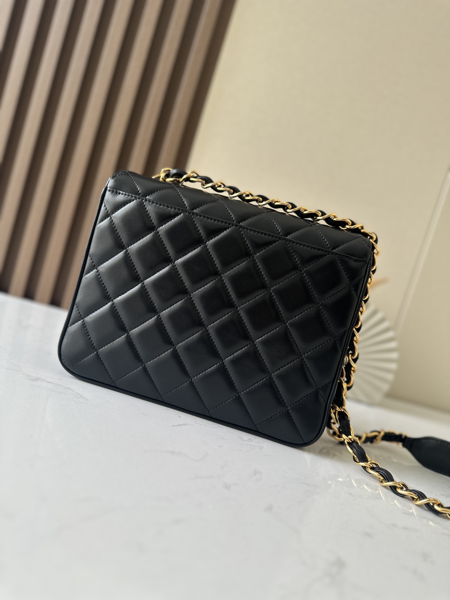 Chanel 贝嫂同款小香Vintage绝版大金扣CFFlap