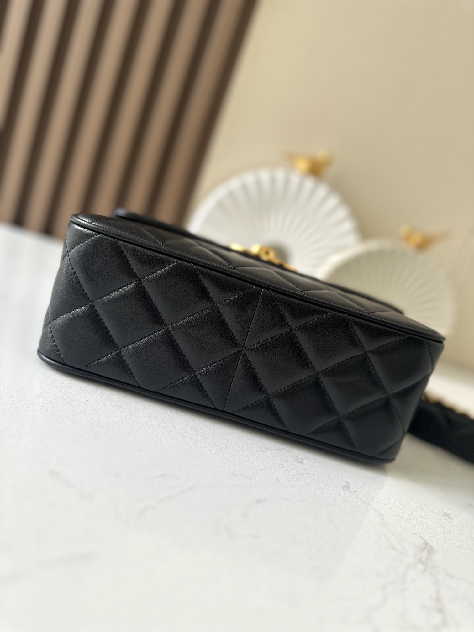 Chanel 贝嫂同款小香Vintage绝版大金扣CFFlap