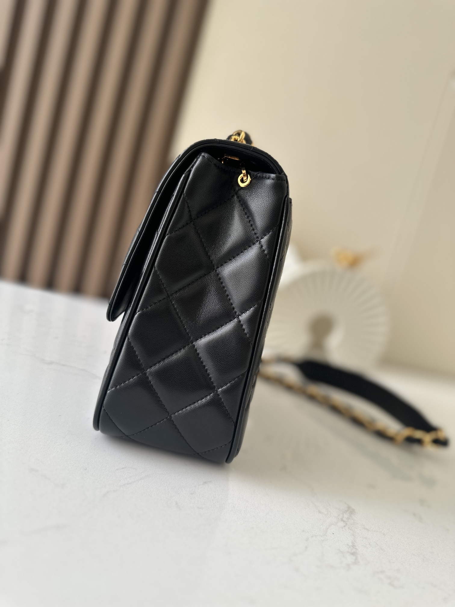 Chanel 贝嫂同款小香Vintage绝版大金扣CFFlap