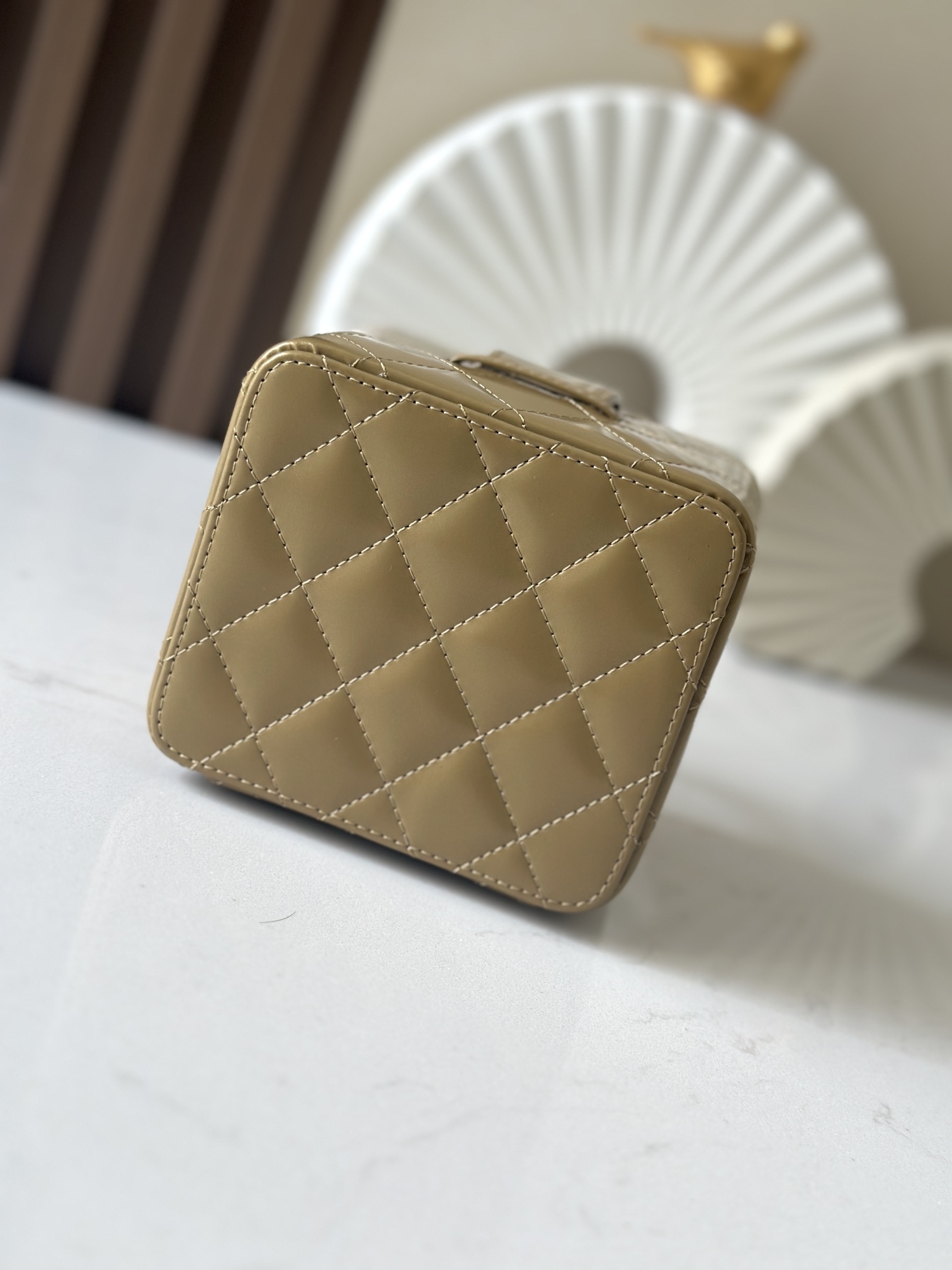 Chanel 这款是香奶奶 家vintage小怪级别的化妆包