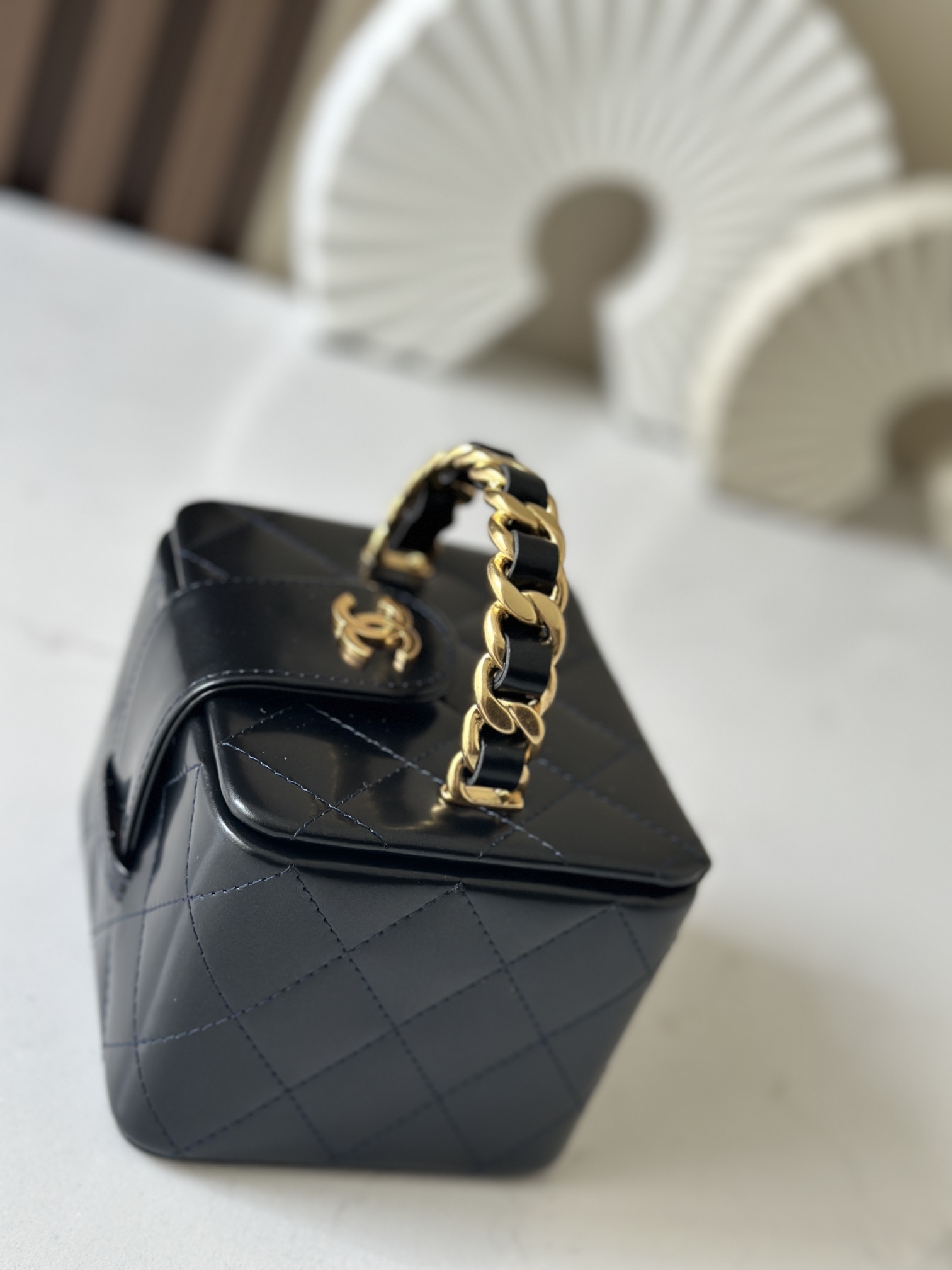 Chanel 这款是香奶奶 家vintage小怪级别的化妆包