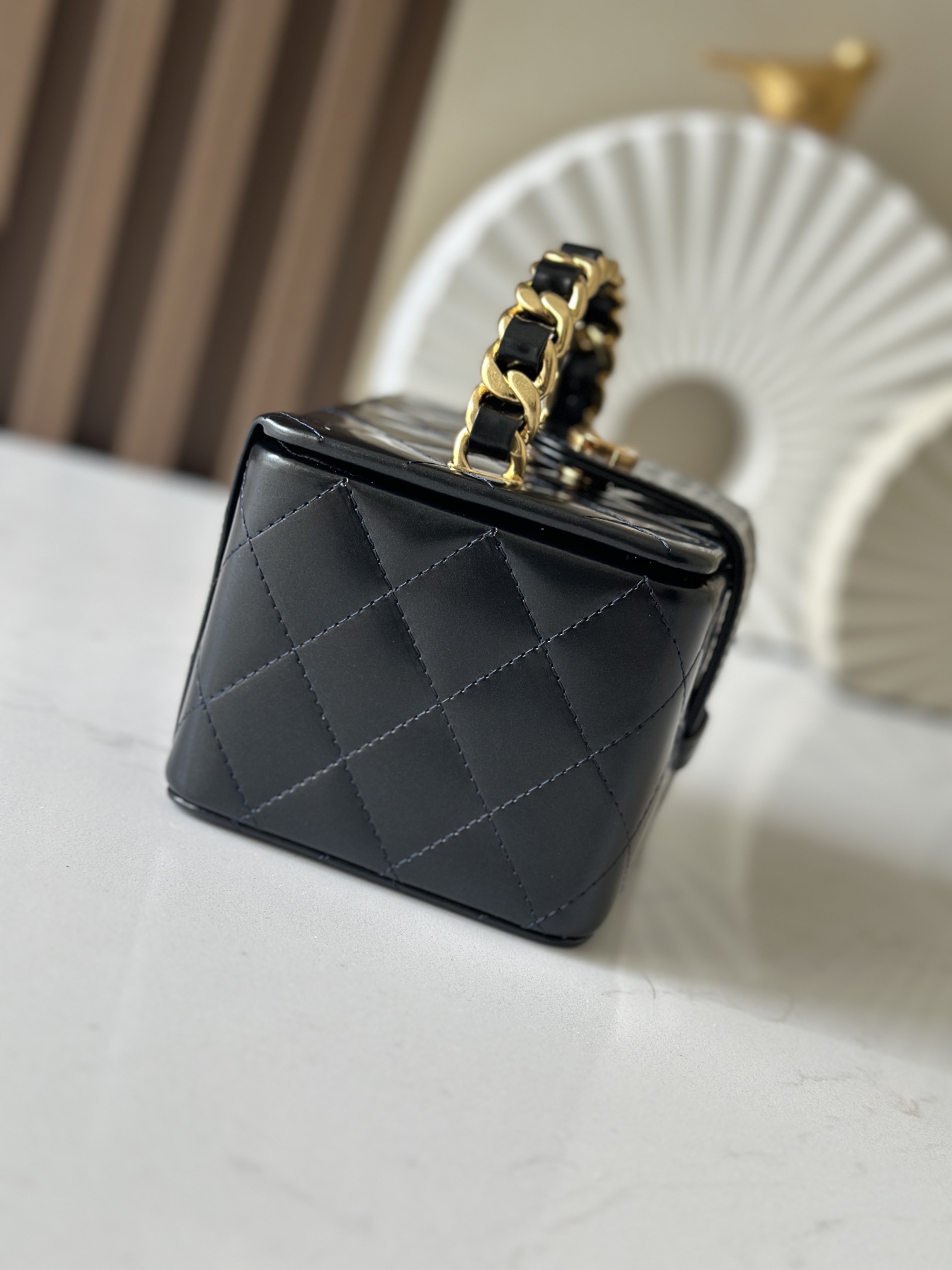 Chanel 这款是香奶奶 家vintage小怪级别的化妆包