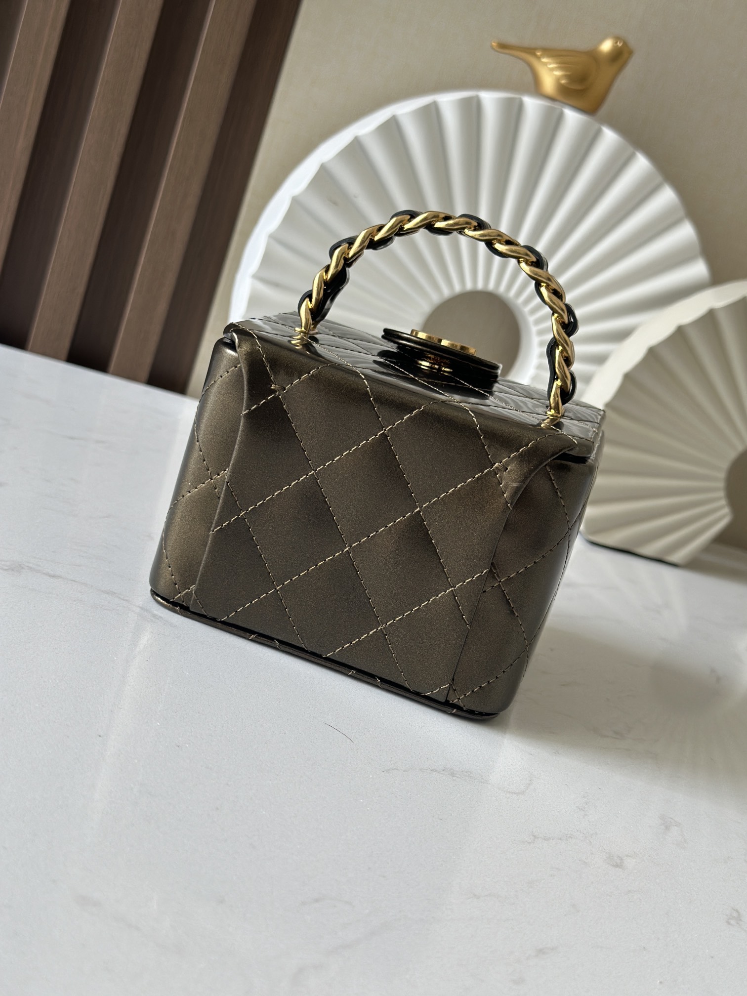 Chanel 这款是香奶奶 家vintage小怪级别的化妆包
