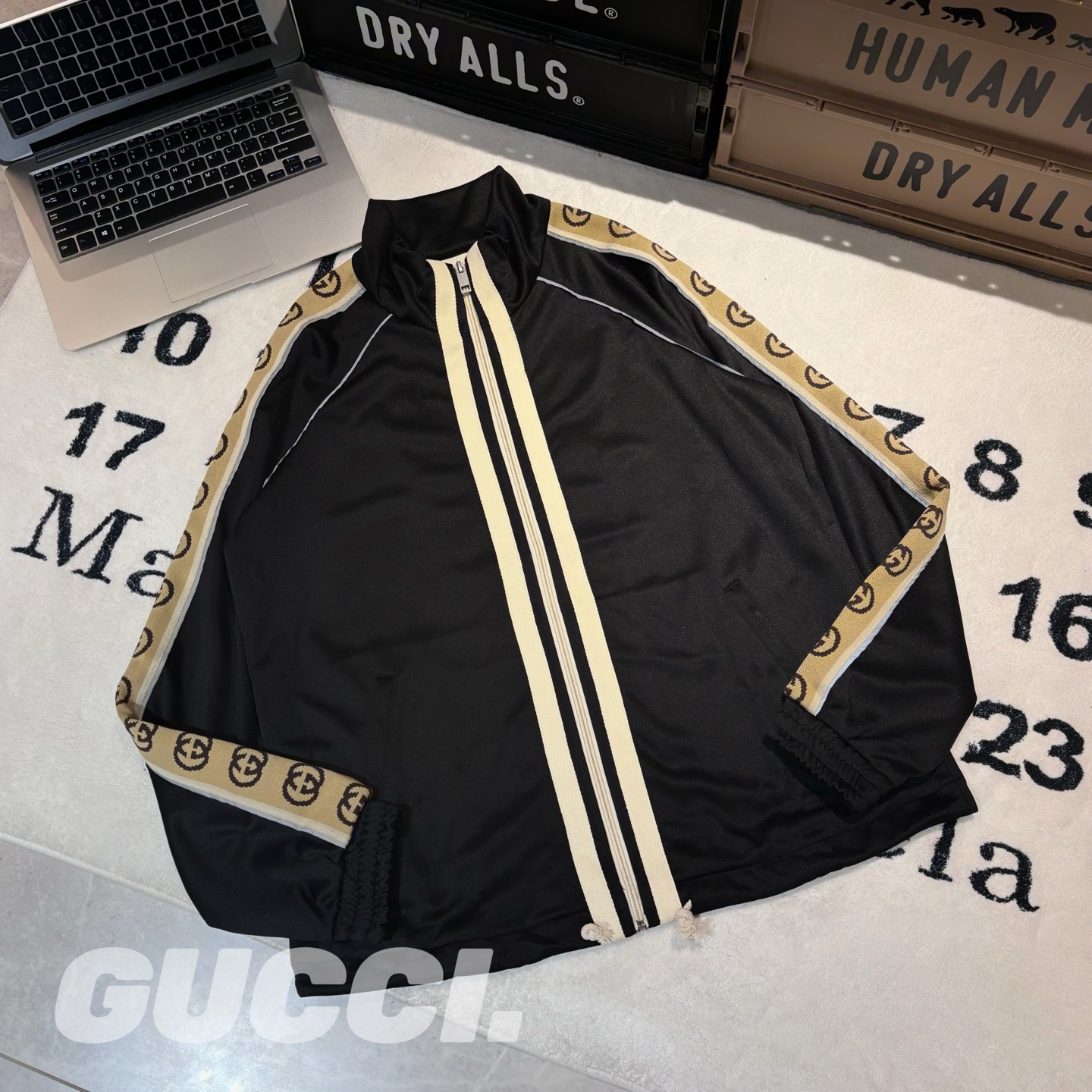 Gucci 20SS Reflective Stripe Jacket - Soft, Smooth, and Stylish